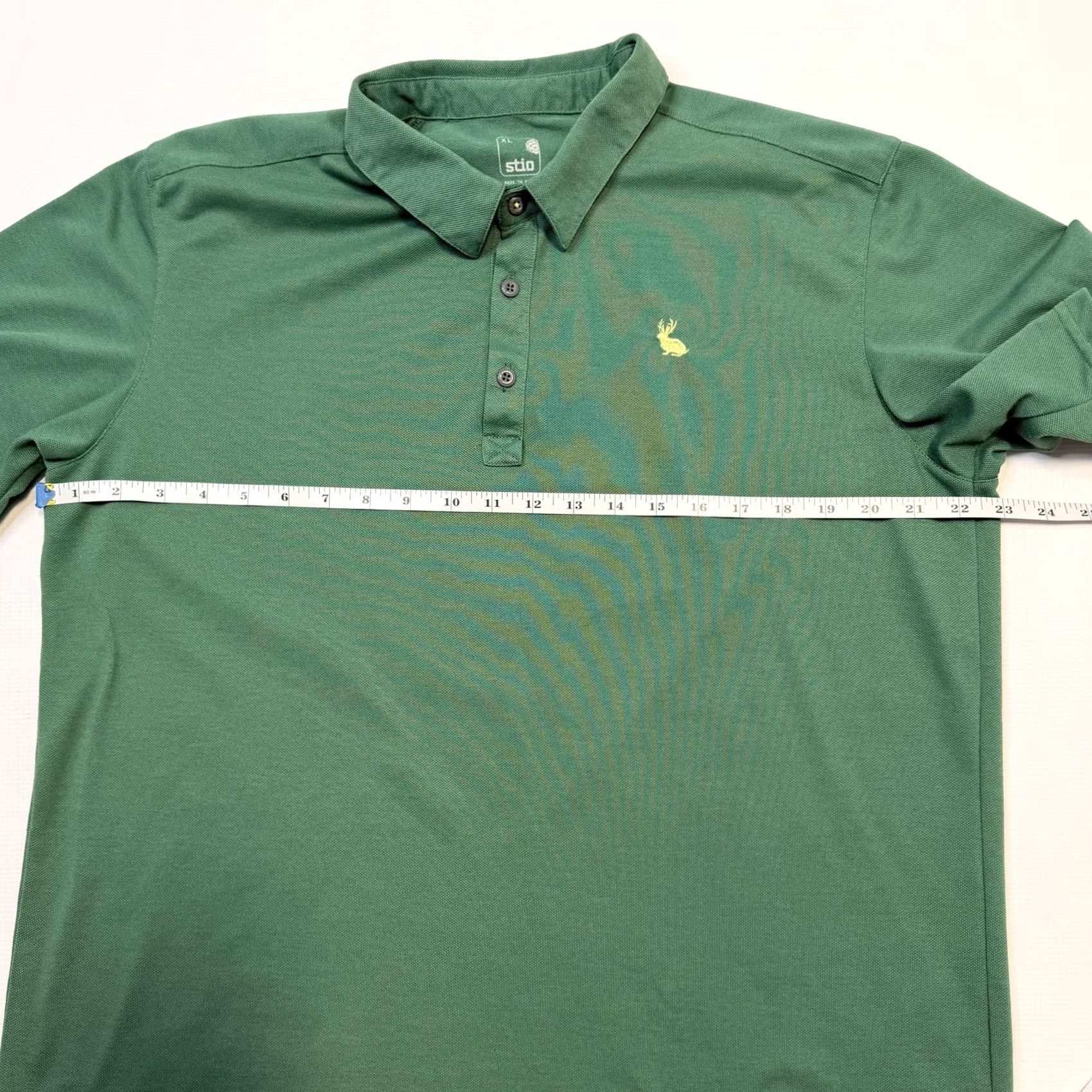 Vintage Stio Polo Shirt Mens XL Green Performance DriRelease Golf Hiking Tagless Size US XL / EU 56 / 4 - 6 Thumbnail