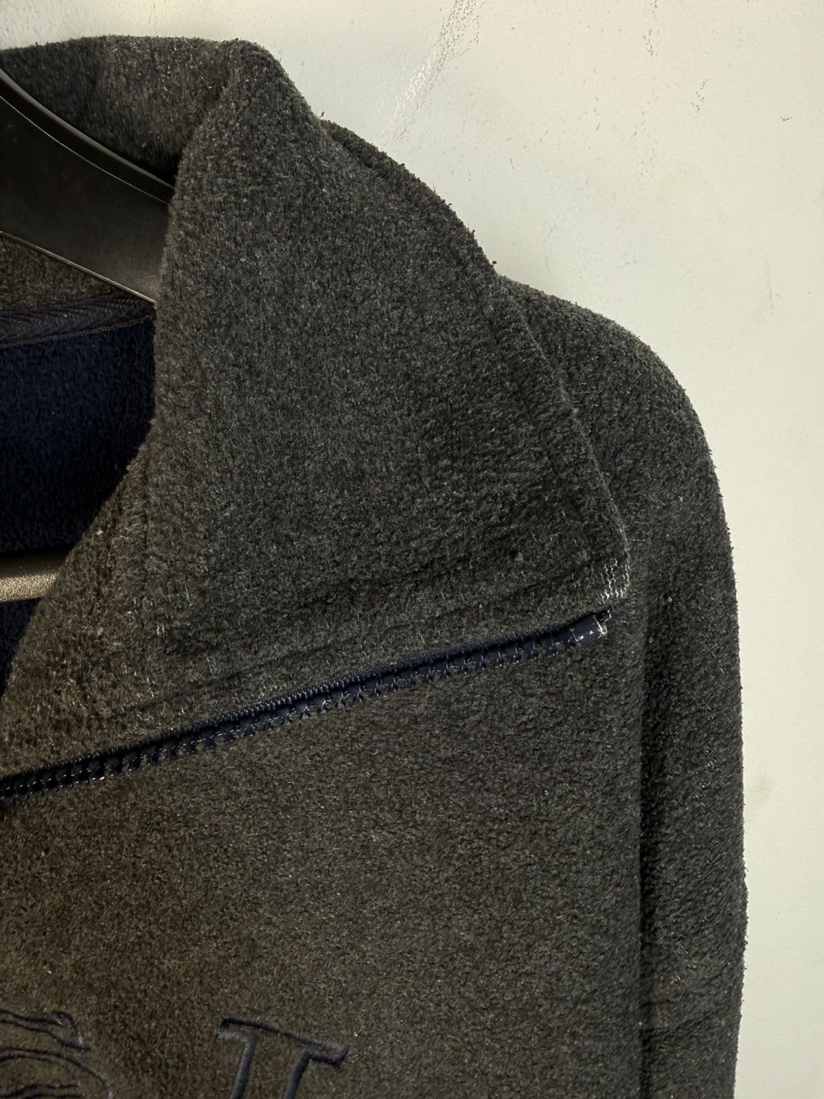 Yves Saint Laurent 90s Fleece YSL Sweatshirt Quarter Zip Vintage Yves Saint Size US XL / EU 56 / 4 - 19 Thumbnail