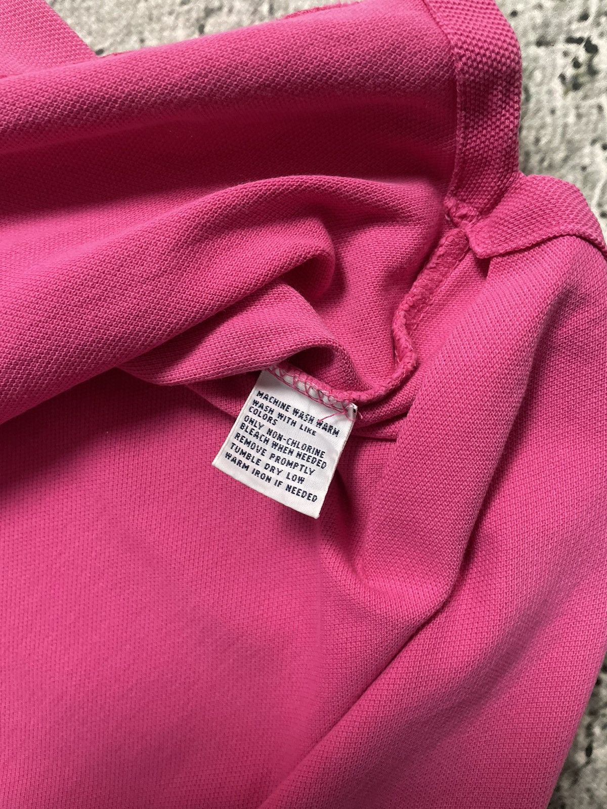 Ralph Lauren Polo Ralph Lauren vintage pink polo T-shirt big pony Size US XXL / EU 58 / 5 - 5 Thumbnail