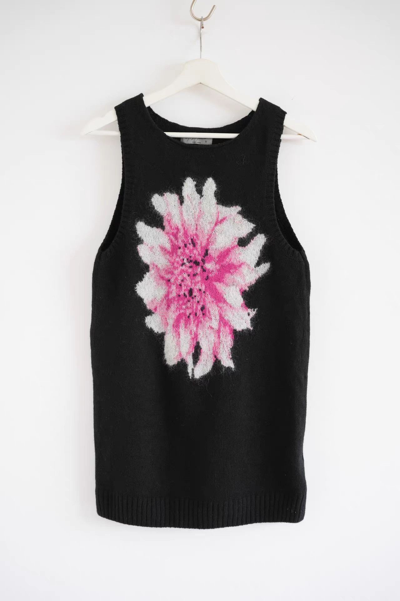 Yohji Yamamoto Yohji Yamamoto 21aw Dahlia Knit Vest Sweater K4 Size S / US 4 / IT 40 - 1 Thumbnail