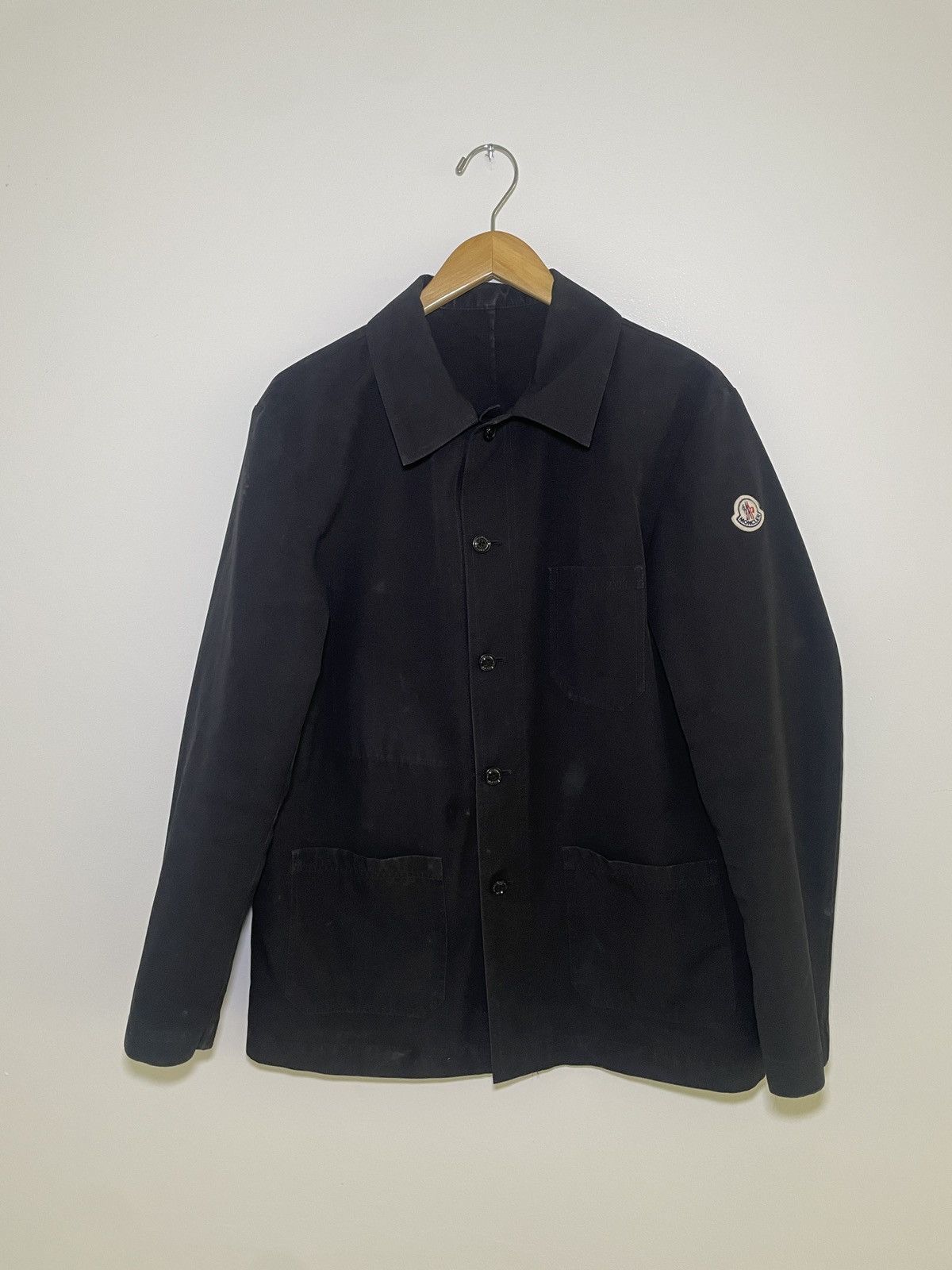Moncler Moncler Nylon Shirt Jacket – Size 1 Size US S / EU 44-46 / 1 - 1 Thumbnail