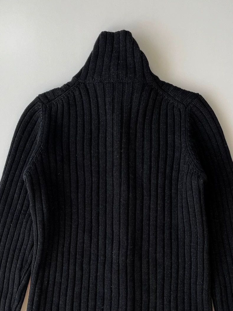 Helmut Lang HELMUT LANG 1990s high collar knit top Size S / US 4 / IT 40 - 5 Thumbnail