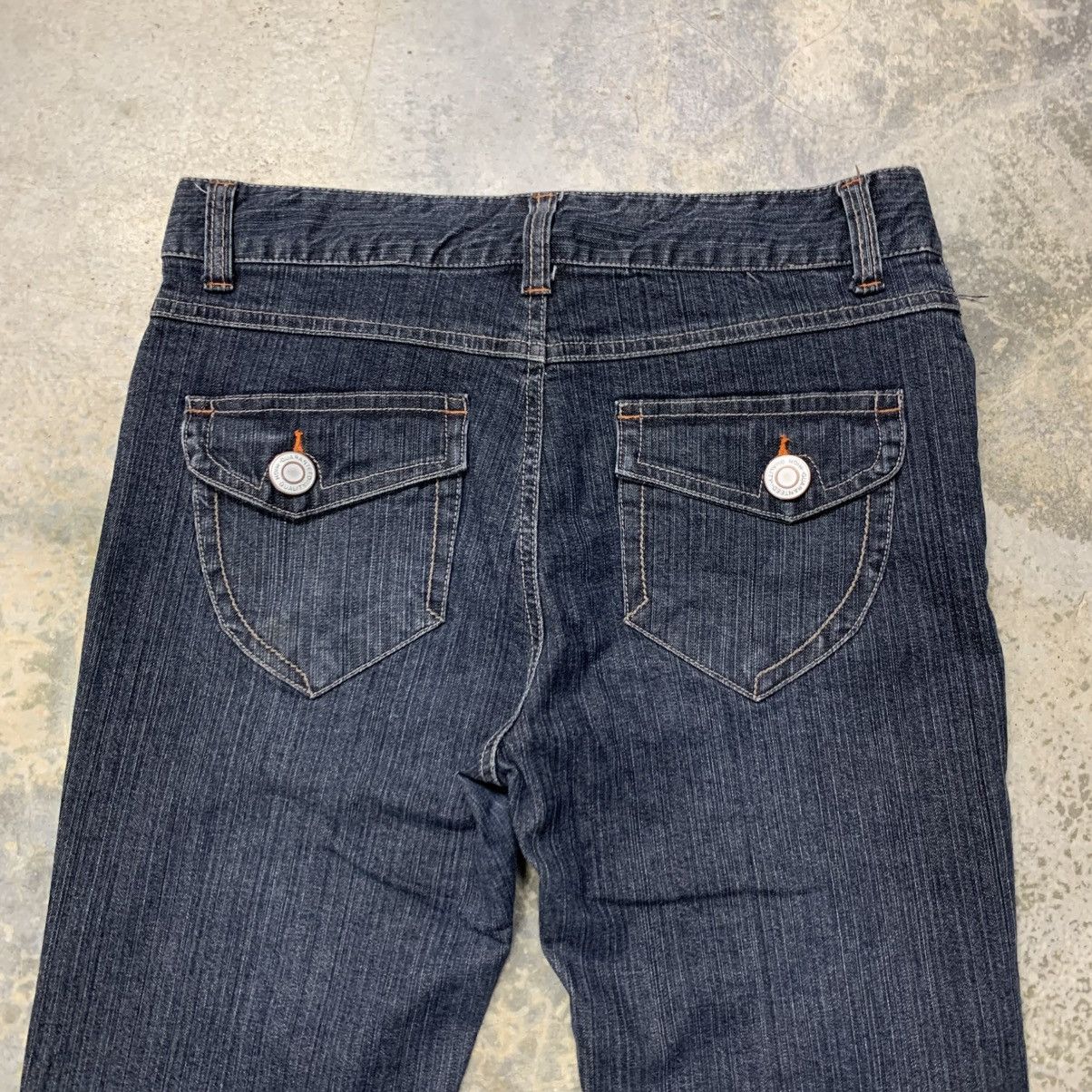 If Six Was Nine × Japanese Brand Flare Bell Bottom Japanesse Brand Denim Size 27" / US 4 / IT 40 - 5 Thumbnail