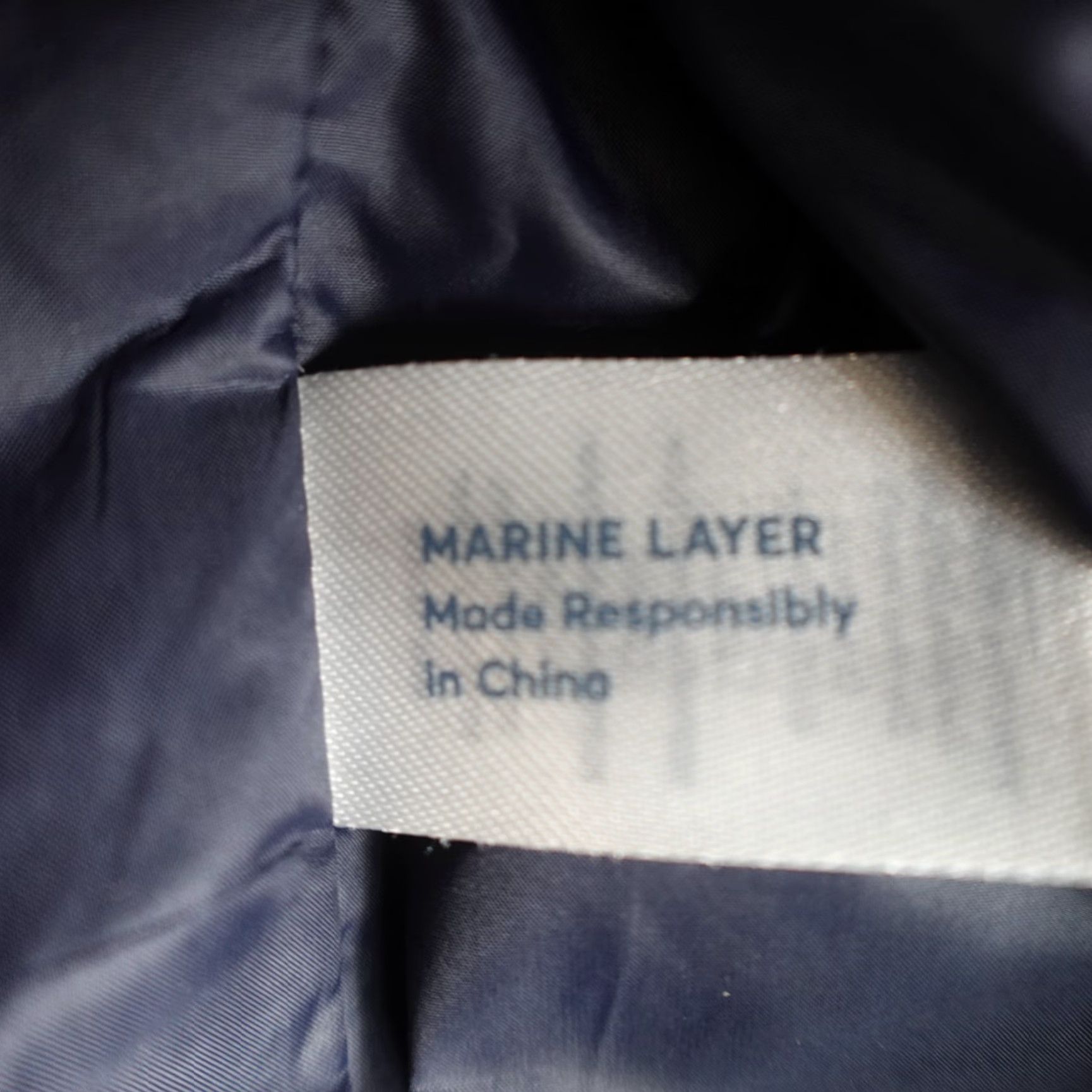 Marine Layer Marine Layer Jacket XL Blue Quilted Down Filled Puffer Jacket Mens Regular Size XL Vintage? No Retro 90s Theme? Not needed. Size US XL / EU 56 / 4 - 7 Thumbnail
