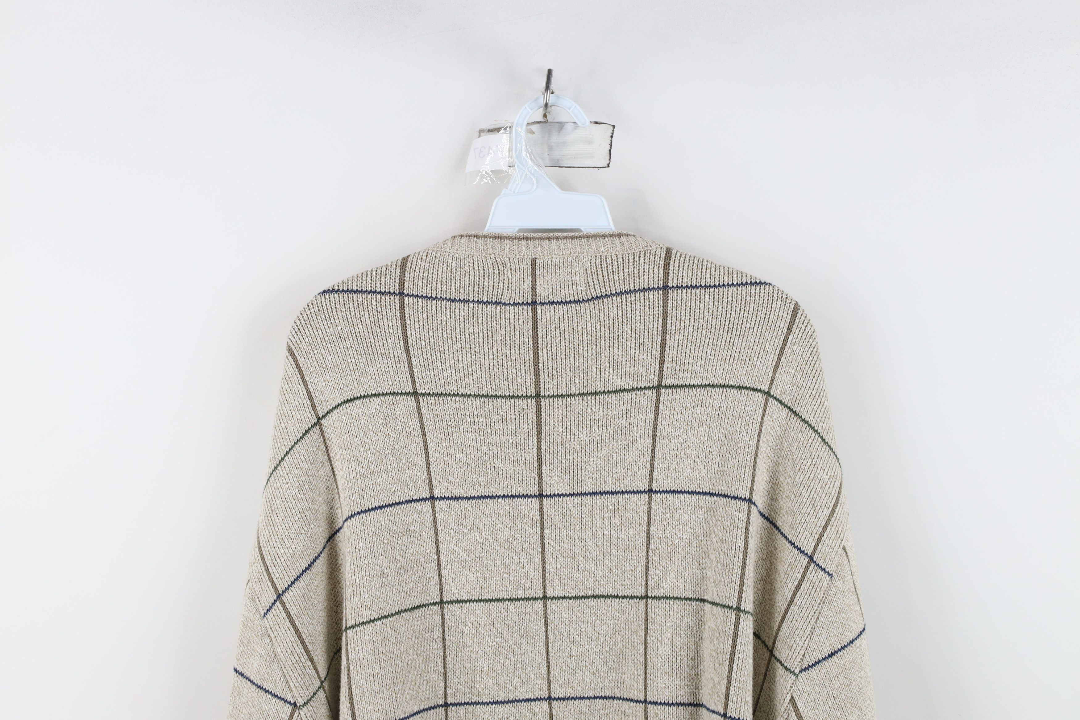 Vintage Vintage 90s Streetwear Ribbed Knit Golf Crewneck Sweater USA Size US L / EU 52-54 / 3 - 9 Thumbnail