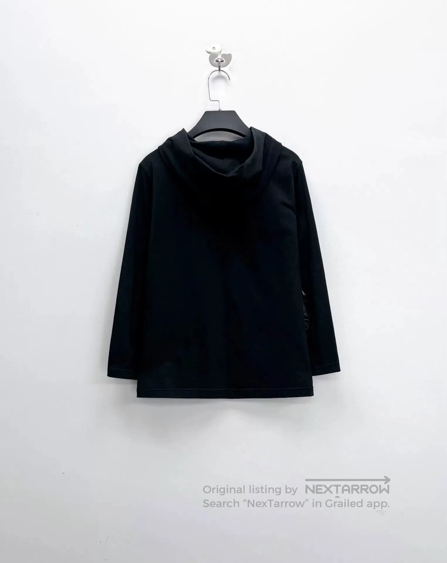 Balenciaga balenciaga black logo hooded sweatshirt. Size US L / EU 52-54 / 3 - 2 Thumbnail