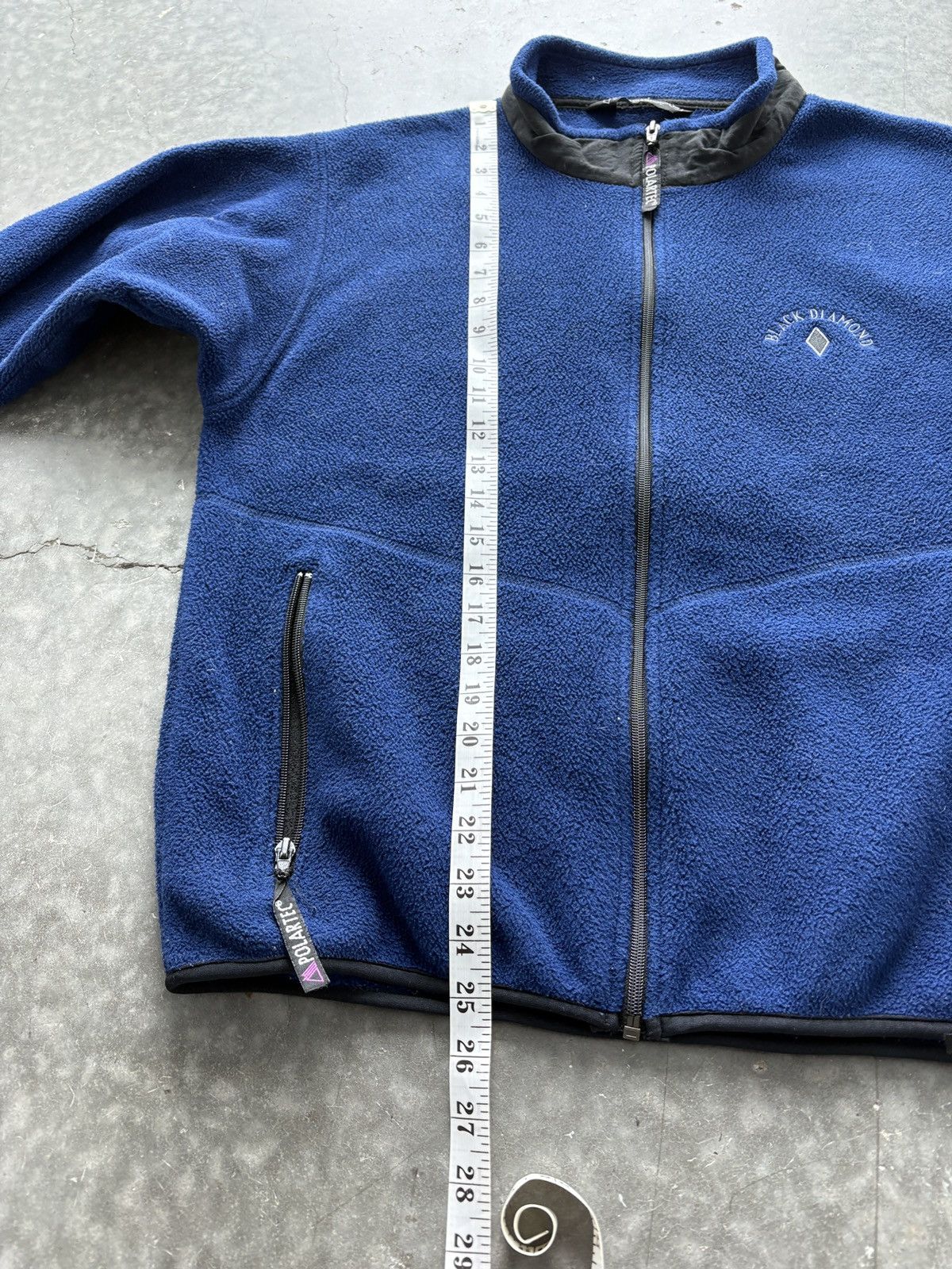 Vintage Vintage 90s Black Diamond Fleece Jacket Polartec Size US M / EU 48-50 / 2 - 7 Thumbnail