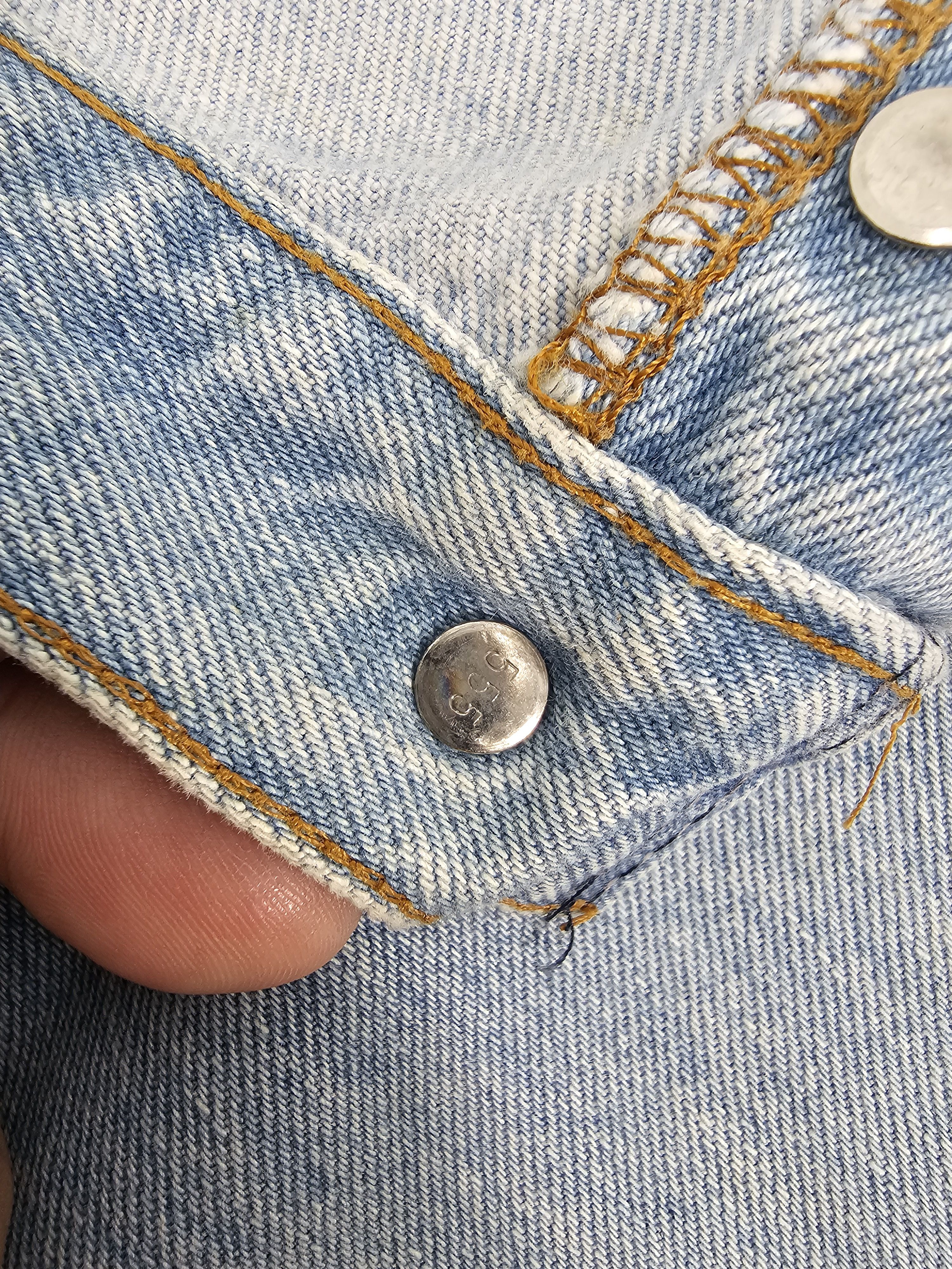 Levi's Vintage Clothing Vtg 90's LEVIS 501 XX Light Blue Faded Size 29X30 Jean L0413 Size US 29 - 13 Thumbnail