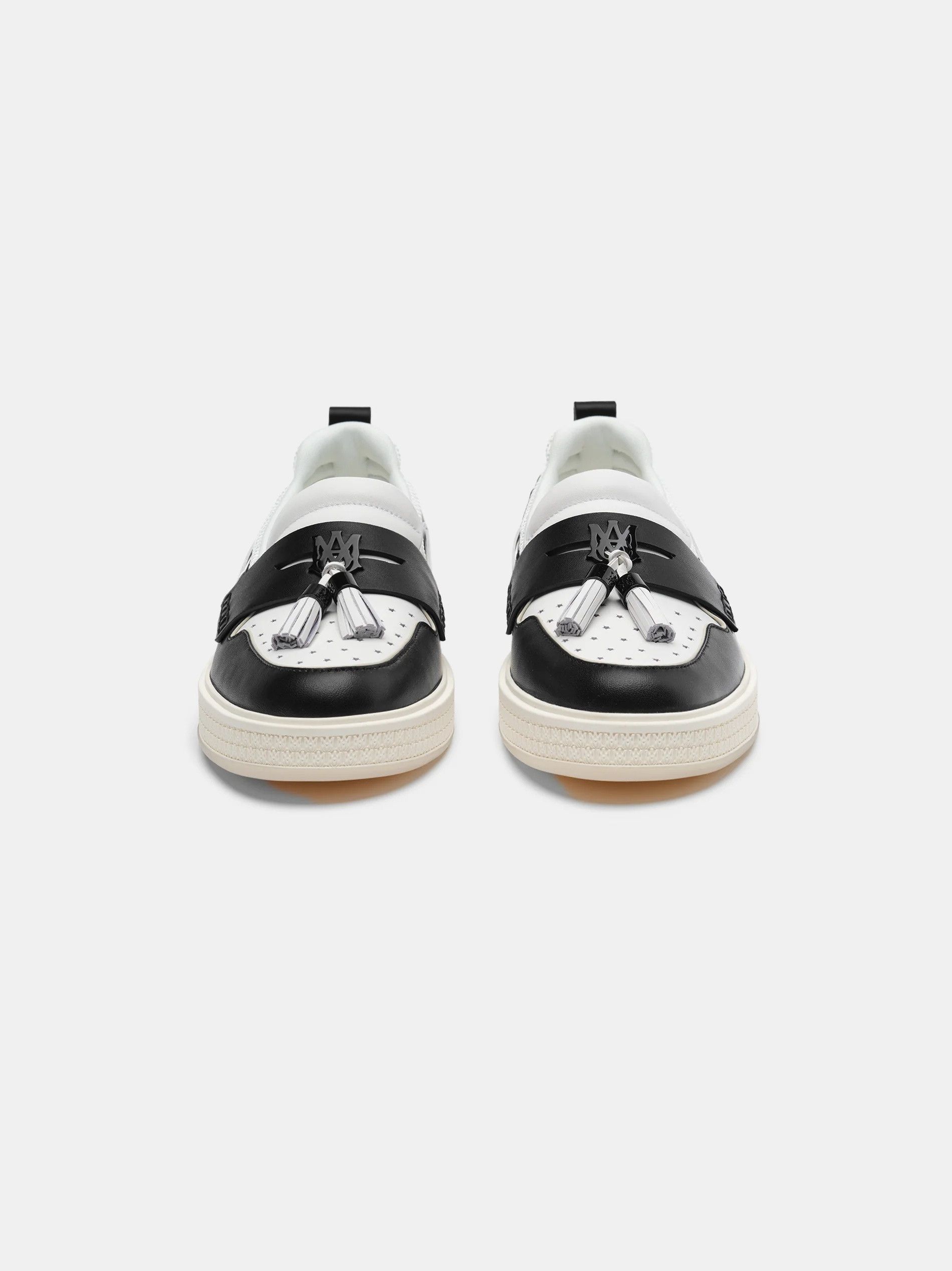 Amiri o1s1wg110325 Tassle Hybrid Loafers in White/Black Size US 10 / EU 43 - 3 Thumbnail