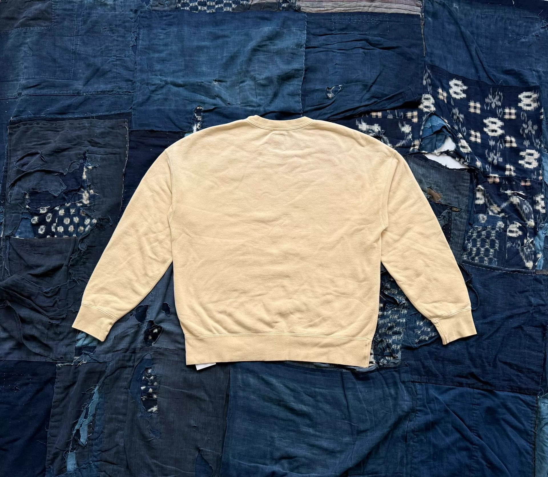 Visvim VISVIM 25AW ICT JUMBO SB L/S CRASH Crew Sweatshirt Beige 1 Size US S / EU 44-46 / 1 - 2 Thumbnail