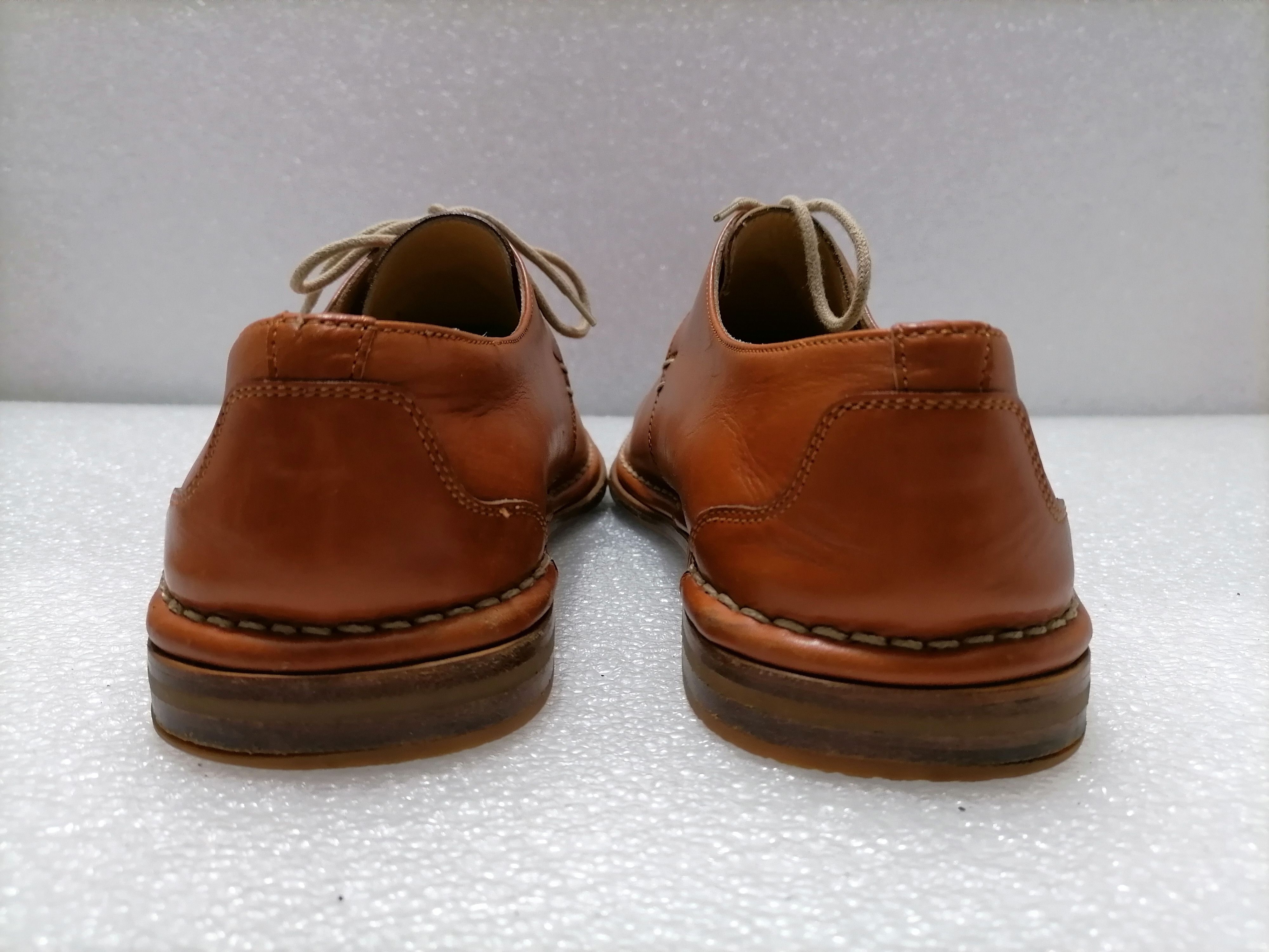 Bruno Magli Leather Man Shoes Handmade Size US 9 / EU 42 - 5 Thumbnail