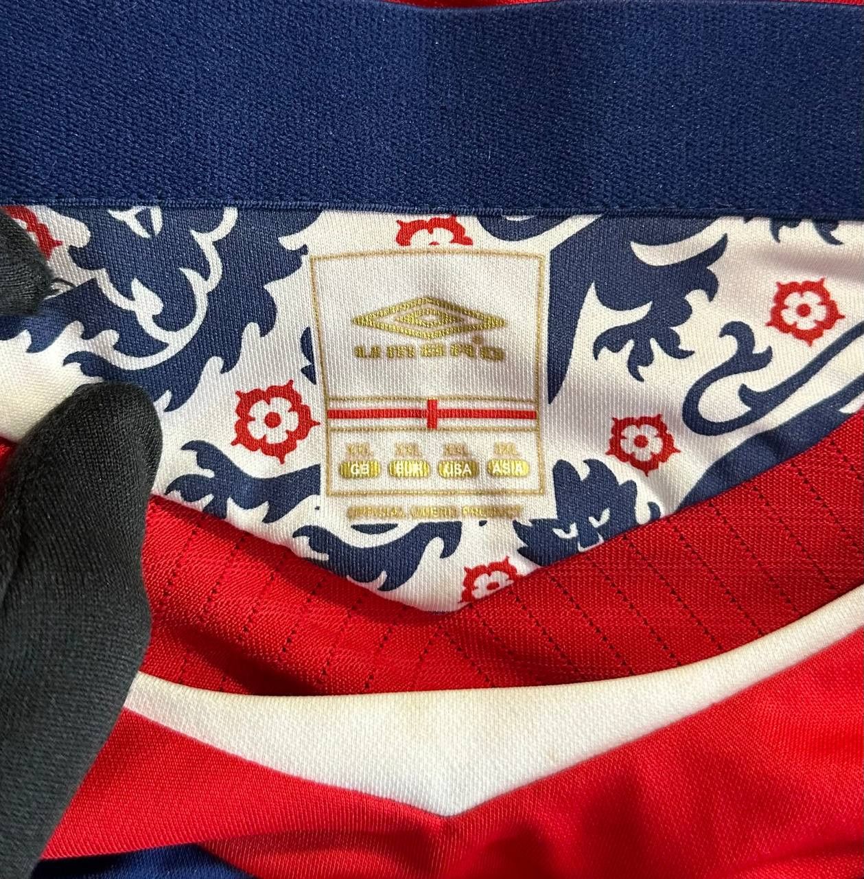 Umbro England Away 2008 - 2010 Umbro Soccer football Jersey shirt Size US XXL / EU 58 / 5 - 8 Thumbnail