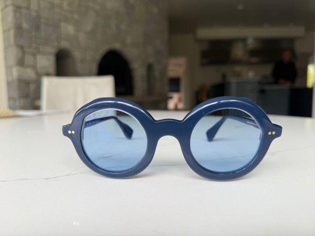 MASAHIROMARUYAMA Round Blue Frames - mm0024 Size ONE SIZE - 1 Thumbnail