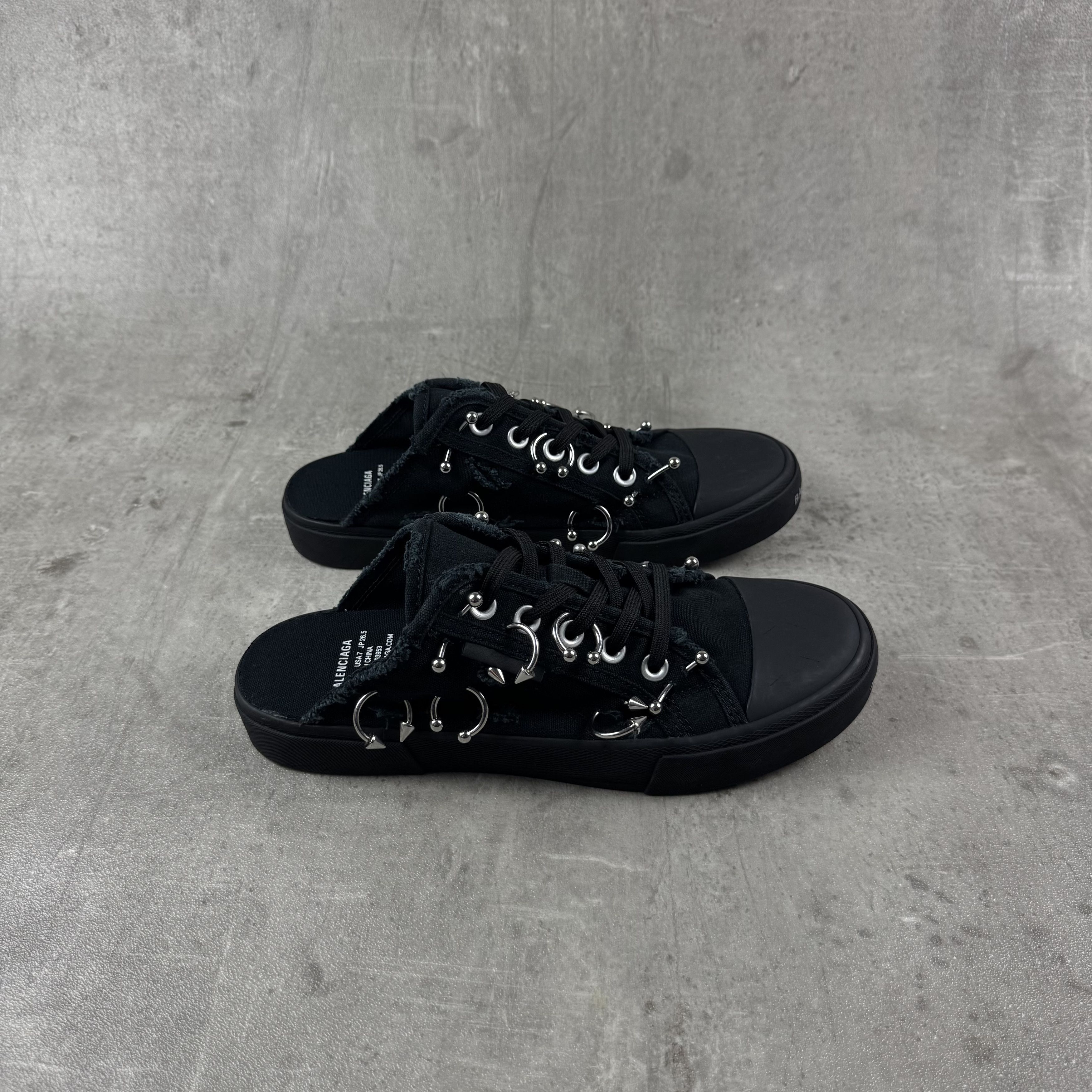 Balenciaga BALENCIAGA Piercing Paris Mule Sneakers Size US 7 / EU 40 - 6 Thumbnail