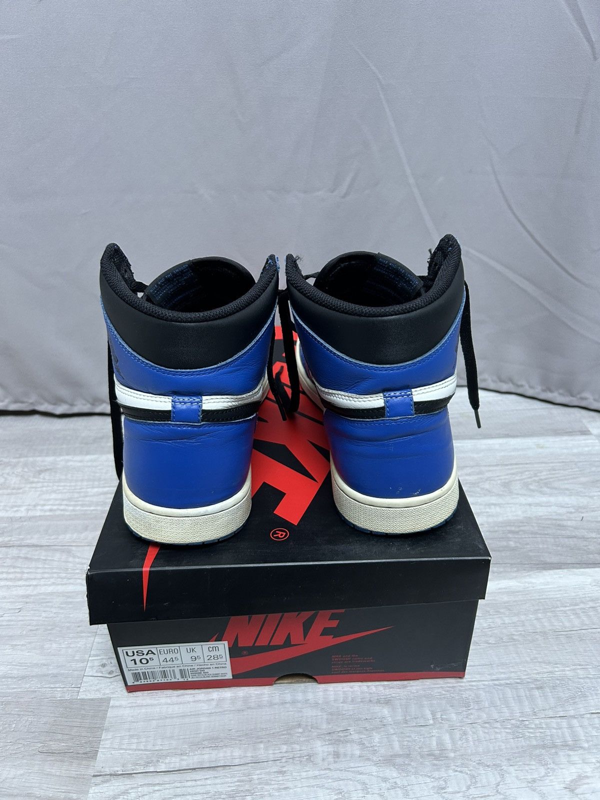 Jordan Brand × Nike Air Jordan 1 Retro High OG Game Royal Size US 10.5 / EU 43-44 - 3 Thumbnail