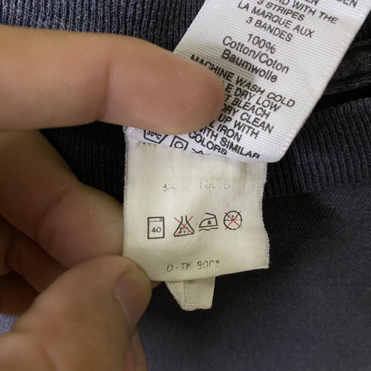 Adidas Vintage 90s Adidas Double Sided Graphic Sunfaded Tee Size US XL / EU 56 / 4 - 6 Thumbnail