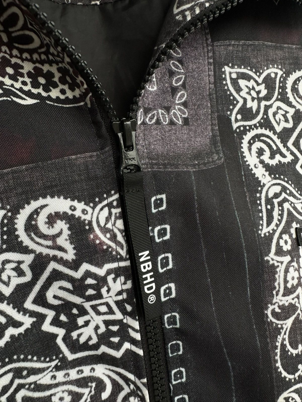 Neighborhood Neighborhood Japan Track-B/E Bandana Patchwork Zip Jacket Size US L / EU 52-54 / 3 - 7 Thumbnail