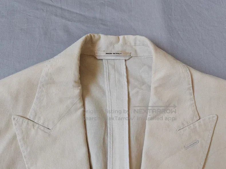 Hermes Hermes Silk casual suit jacket, slim fit, 64% mulberry sil Size 46R - 2 Thumbnail