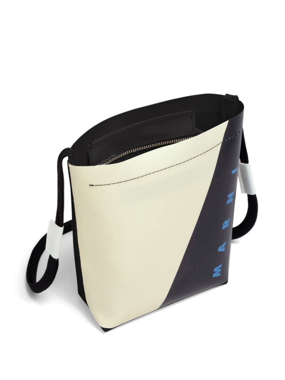 Marni o1w1db11125 Size :OS /Logo-Lettering Shoulder Bag in Black Size ONE SIZE - 3 Thumbnail