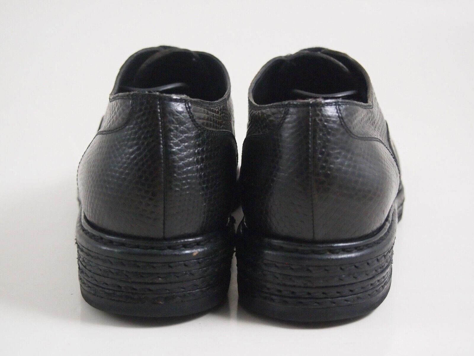 Prada Prada Oxfords Black Faux Snakeskin Leather EU 36 US6 Size US 6 / IT 36 - 5 Thumbnail