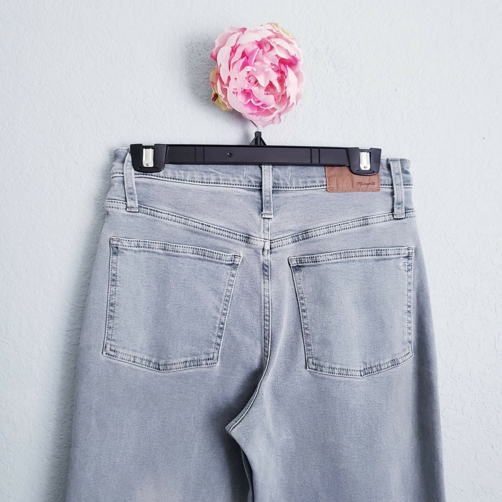 Madewell Madewell Light Wash Balloon High Rise Cropped Jeans Sz 27 Size 27" / US 4 / IT 40 - 6 Thumbnail