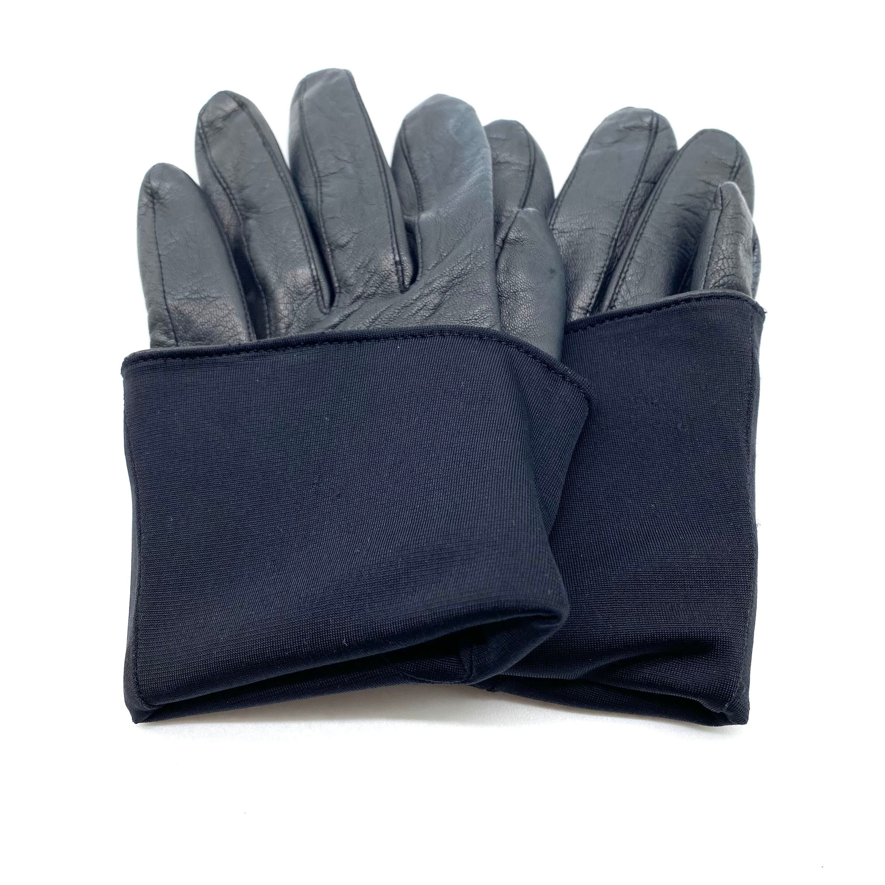 Givenchy Givenchy Lether Glove Black Ladys 2240004530259 Size ONE SIZE - 6 Thumbnail