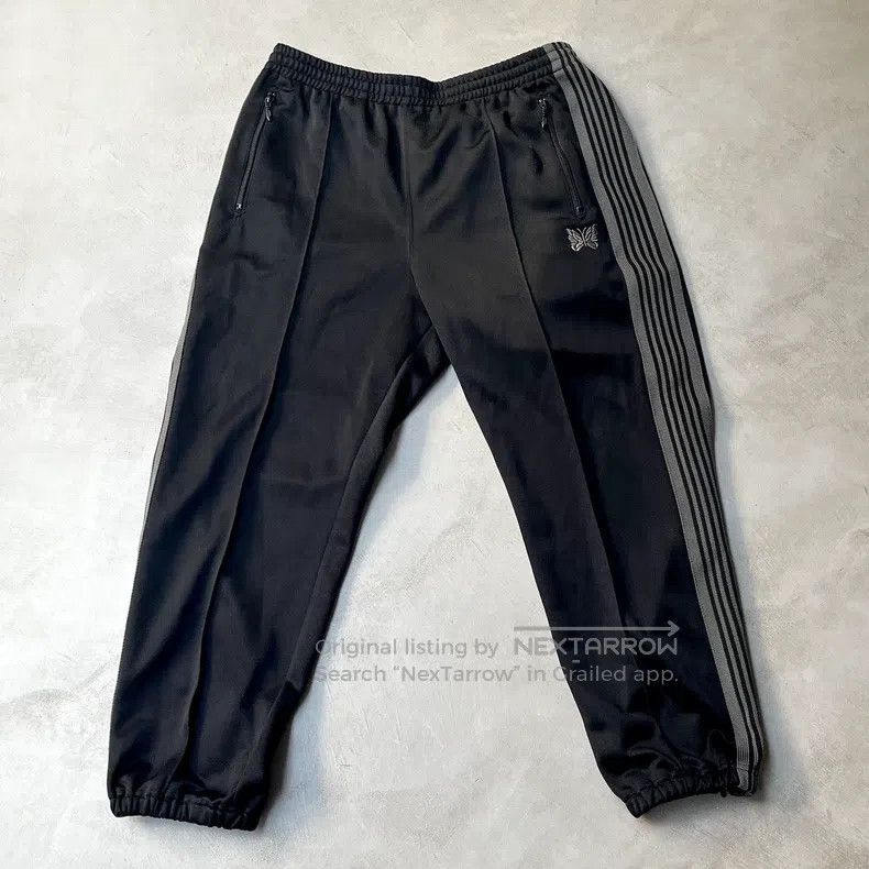 Needles Track pant Black×Gray M Needles-Nepenthes-London-
