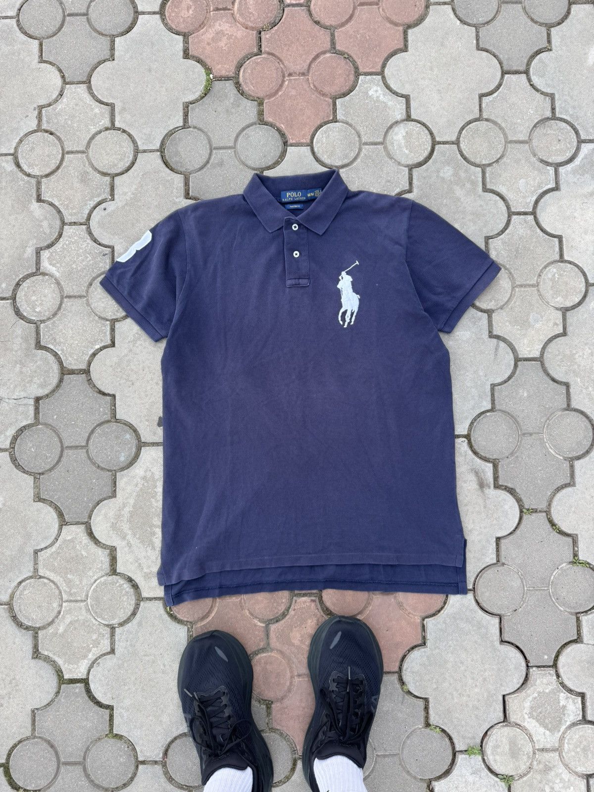 Polo Ralph Lauren × Vintage Vintage Ralph Lauren Big Pony Polo Chief Keef USA Y2K Size US M / EU 48-50 / 2 - 2 Thumbnail