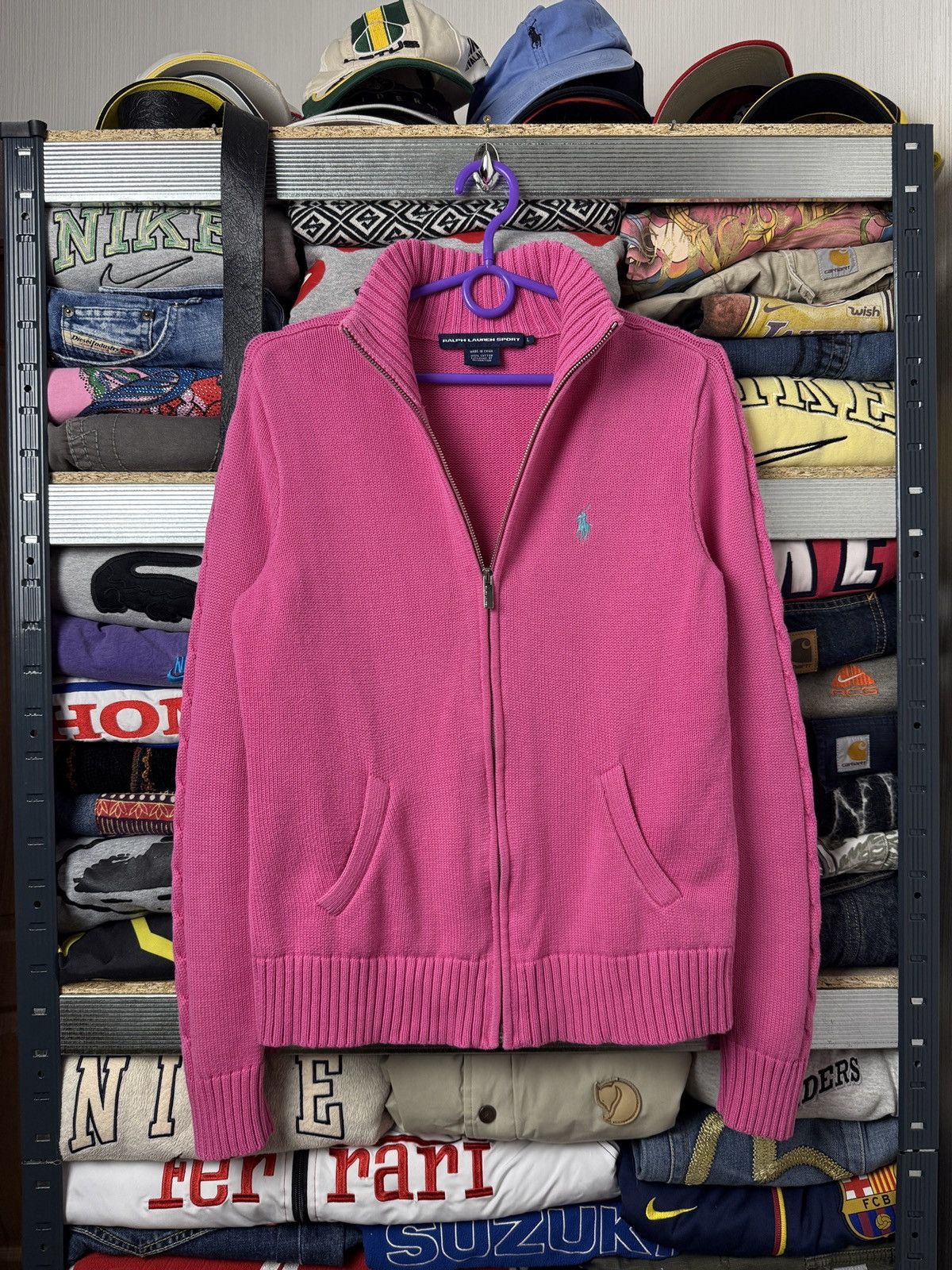 Polo Ralph Lauren Polo Ralph Lauren Knit Full Zip Sweatshirt Size L / US 10 / IT 46 - 1 Thumbnail
