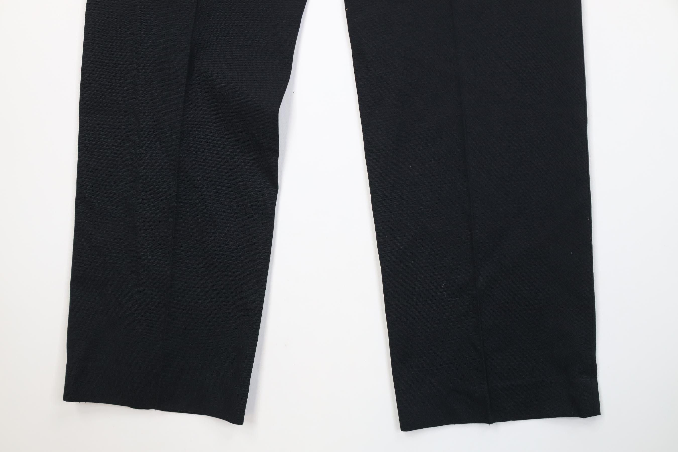 Vintage Vintage 90s Streetwear Knit Chino Pants Trousers Black Size US 32 / EU 48 - 14 Thumbnail