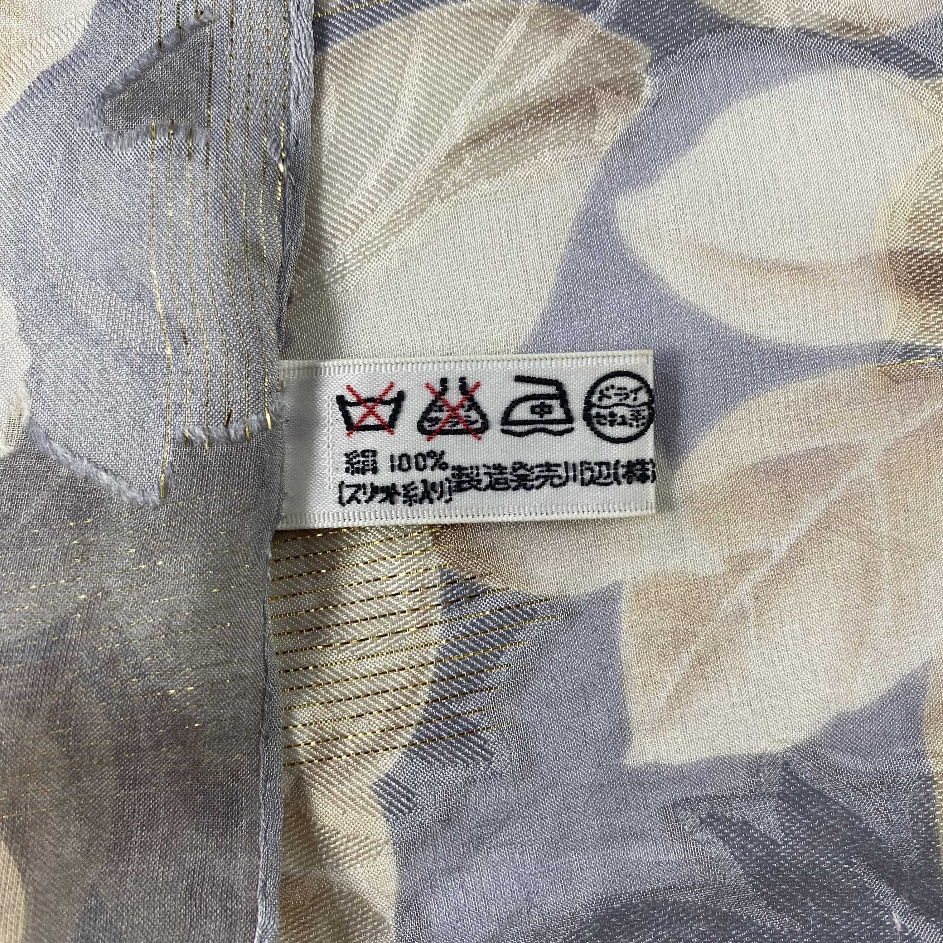 Japanese Brand × Vintage Vintage Lancetti Floral Silk Scarf SS087 Size ONE SIZE - 8 Thumbnail