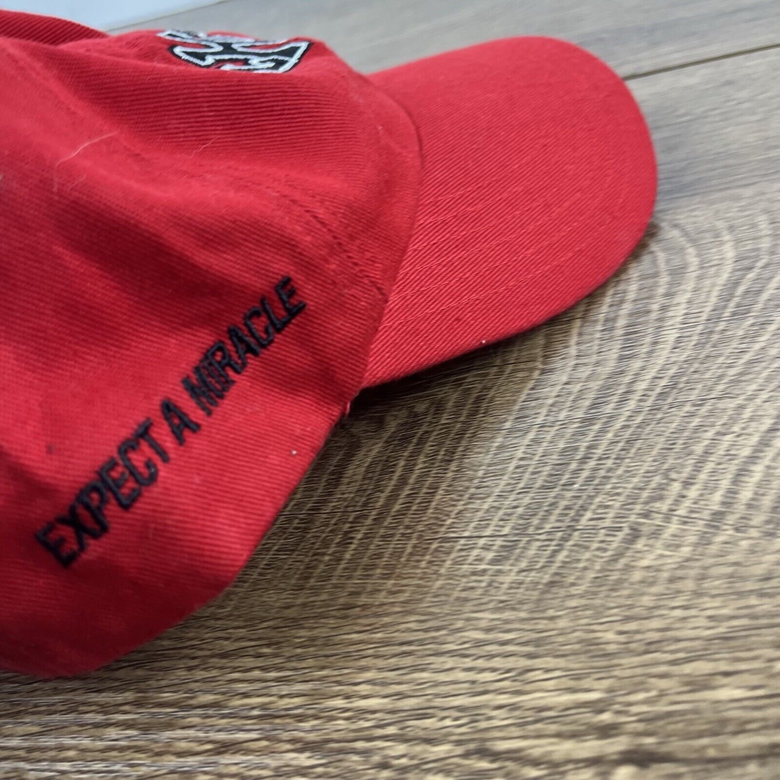 Other LHP Hat Red Cap Adjustable Hat Red Adult Fit Hat Size ONE SIZE - 13 Thumbnail