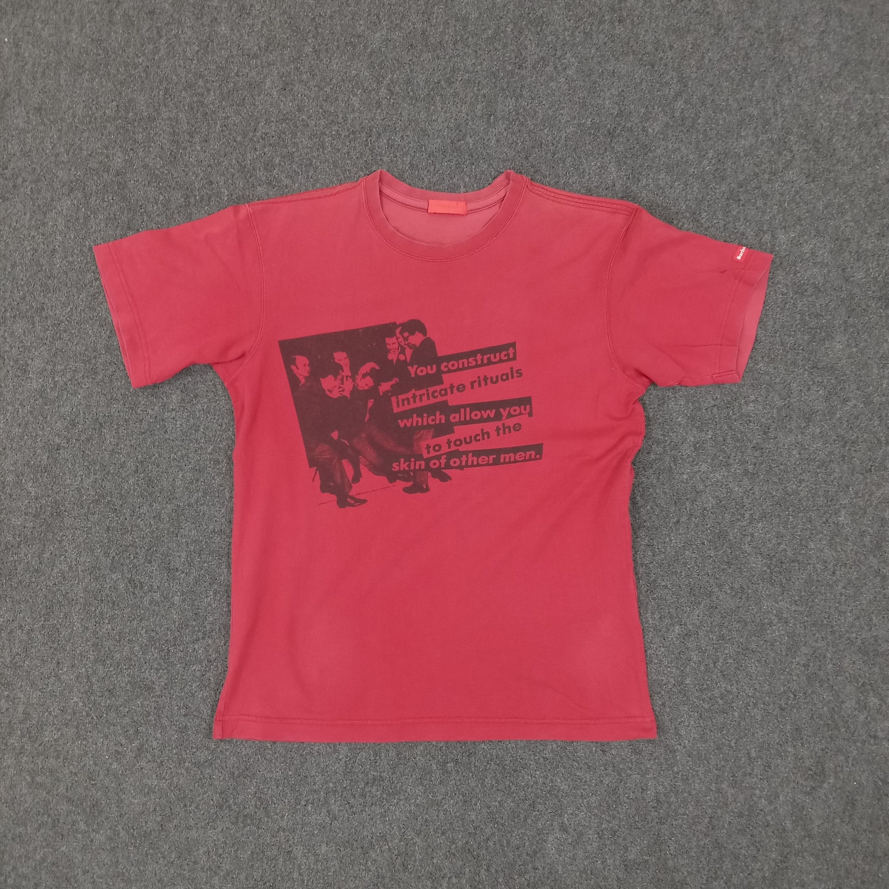 Barbara Kruger × Japanese Brand × Vintage Barbara Kruger Japanese Brand Tshirt Size US S / EU 44-46 / 1 - 1 Thumbnail