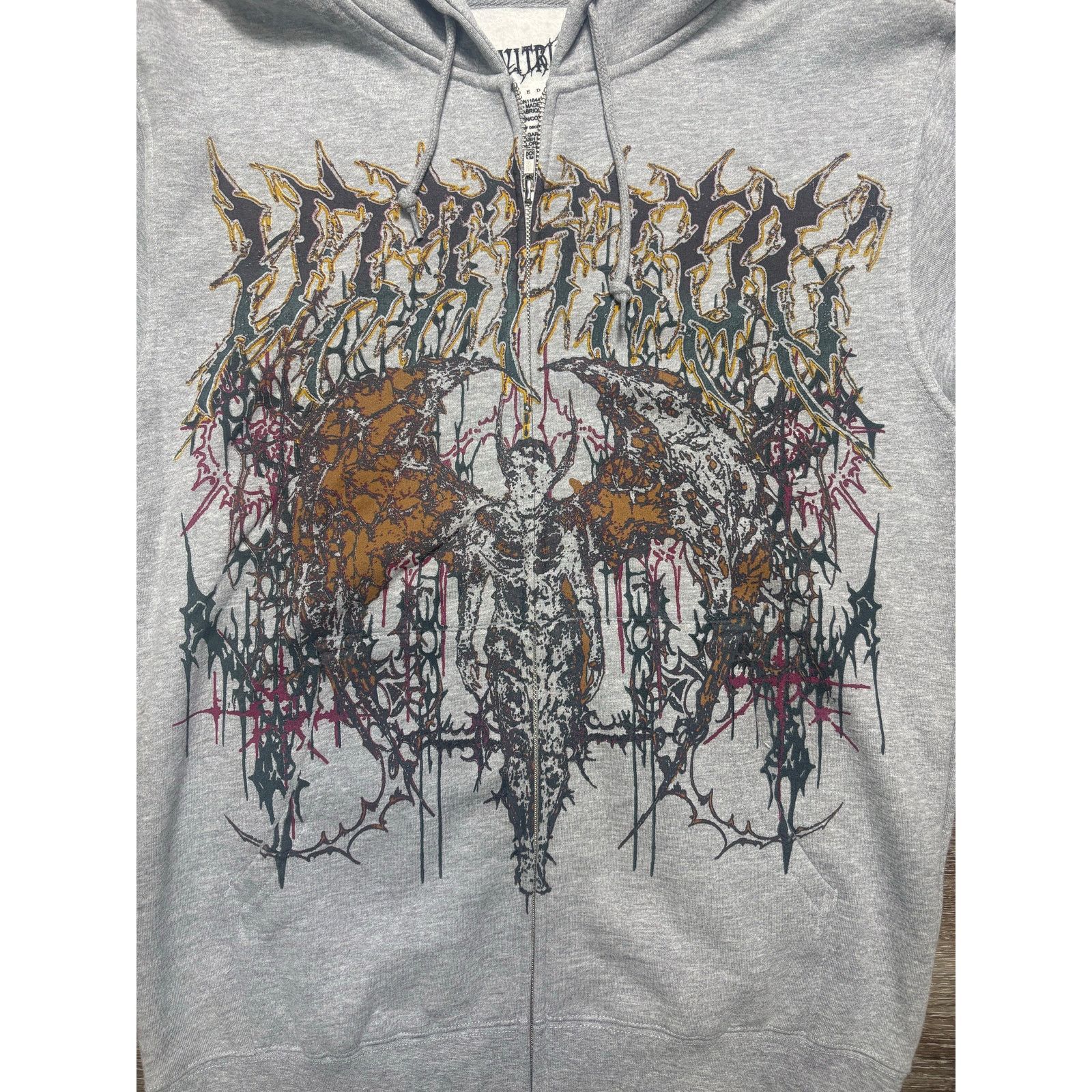 Other New Vitriol Men's Gray Zip-Up Hoodie - Size Medium Size US M / EU 48-50 / 2 - 3 Thumbnail