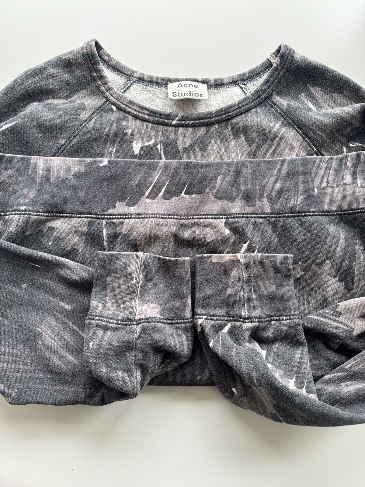 Acne Studios Acne Studios College Marker AW14 Sweatshirt – Size L Size US L / EU 52-54 / 3 - 7 Thumbnail
