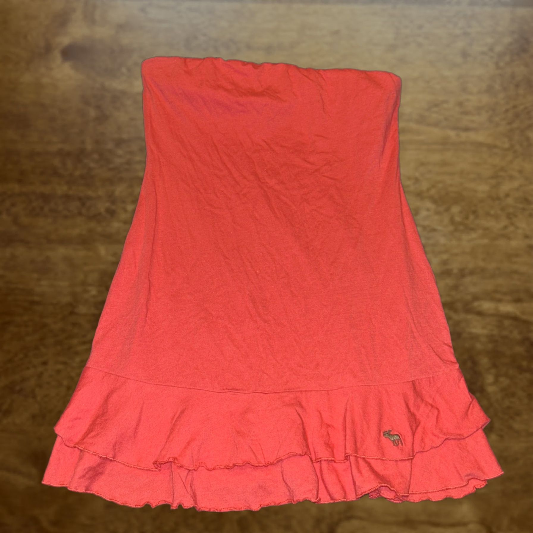 Abercrombie & Fitch Abercrombie & Fitch Sleeveless Floral Lace A-Line Dress Size M Coral Women Size M / US 6-8 / IT 42-44 - 1 Thumbnail