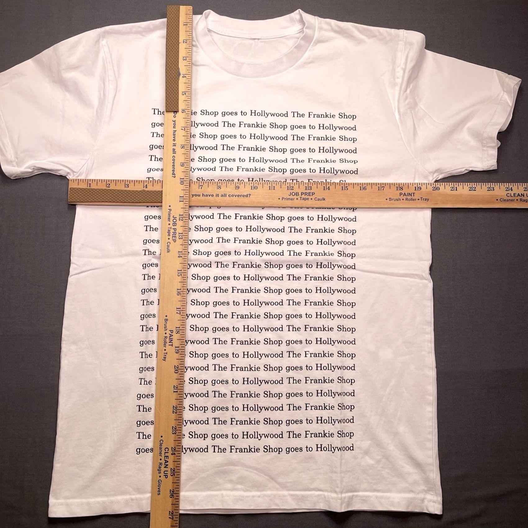 Vintage The Frankie Shop Shirt Men’s Large West Hollywood California Spell Out TFS1 White Cotton Crew Neck Short Sleeve T-Shirt Mens L Size US L / EU 52-54 / 3 - 3 Thumbnail