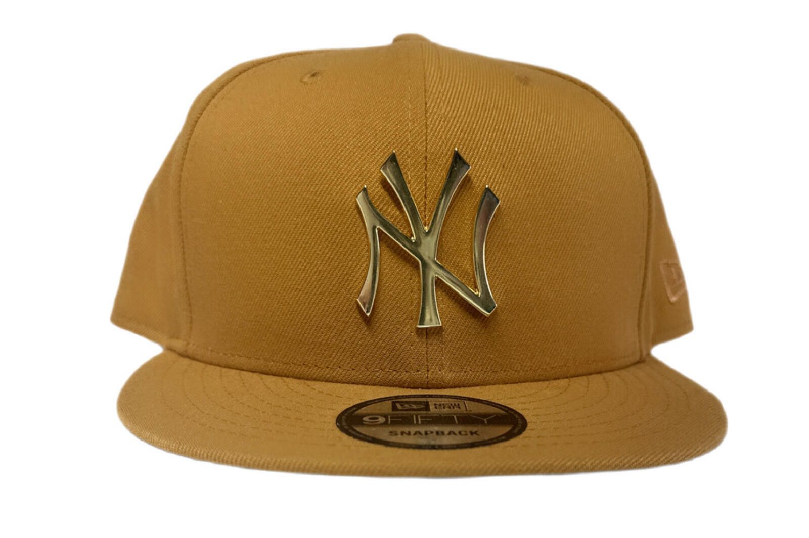 New Era New Era New York Yankees Wheat / Gold 9FIFTY Snapback Size ONE SIZE - 2 Thumbnail