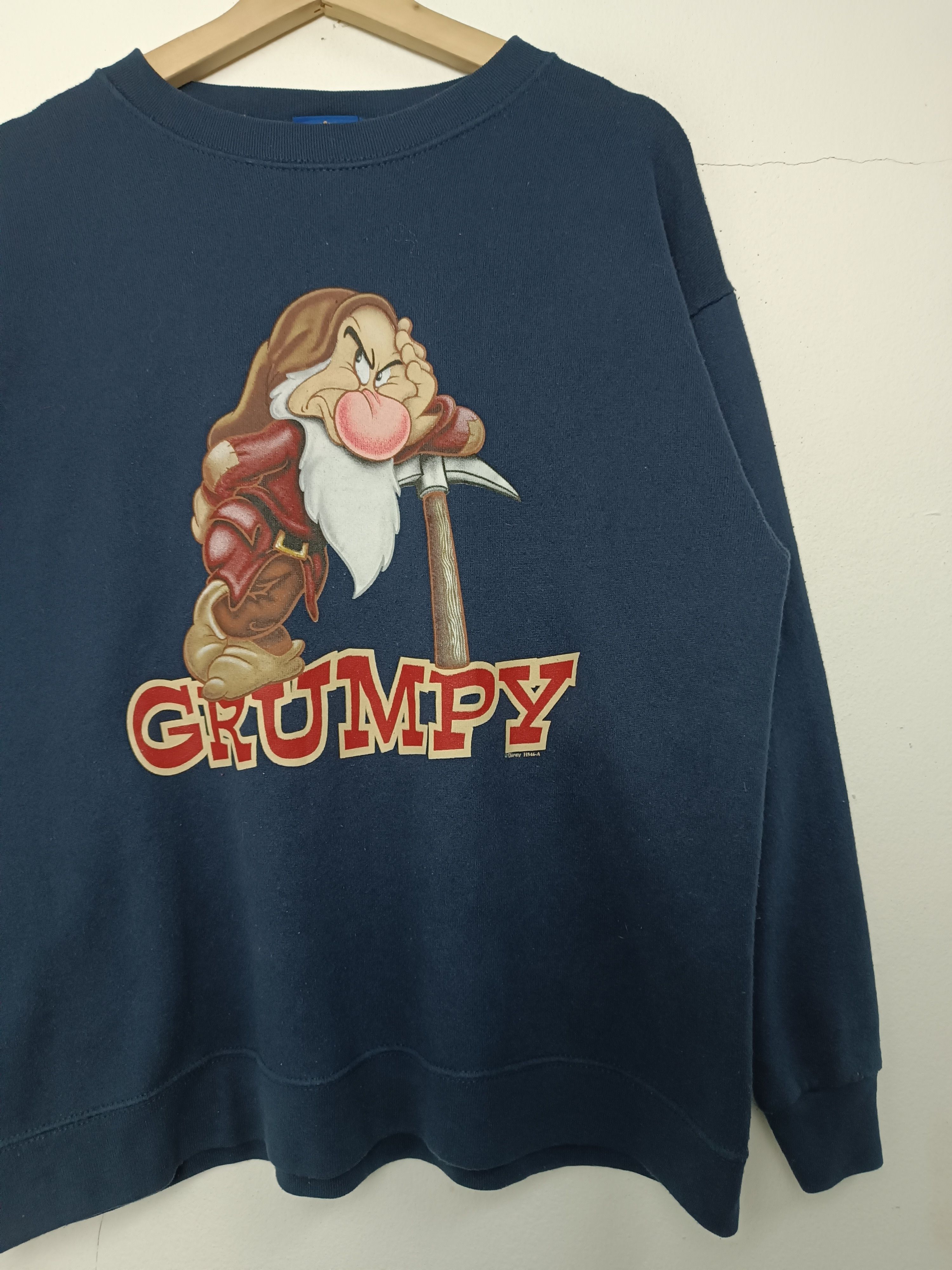 Cartoon Network VINTAGE 90'S GRUMPY SNOW WHITE DWARFS DISNEYS ANIMATION Size US M / EU 48-50 / 2 - 5 Thumbnail