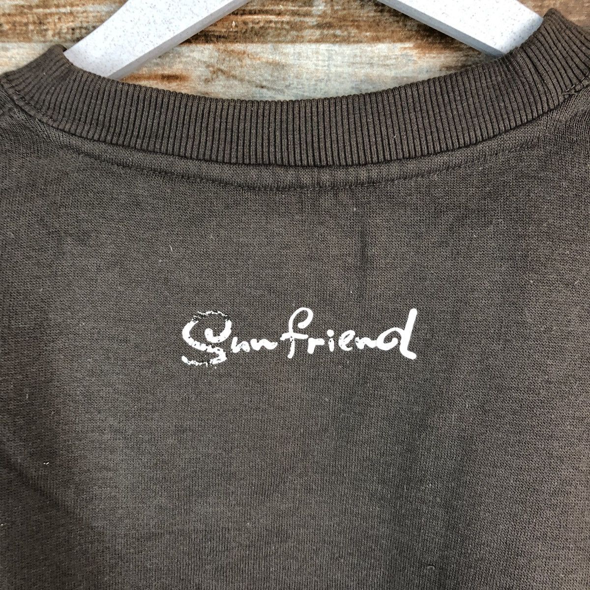 Japanese Brand Sun Friend vintage Brown Sweatshirt #A1533 Size US L / EU 52-54 / 3 - 12 Thumbnail