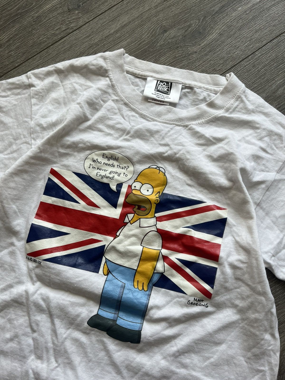 The Simpsons Vintage Homer Simpson T-Shirt Tee Movie Size US S / EU 44-46 / 1 - 2 Thumbnail