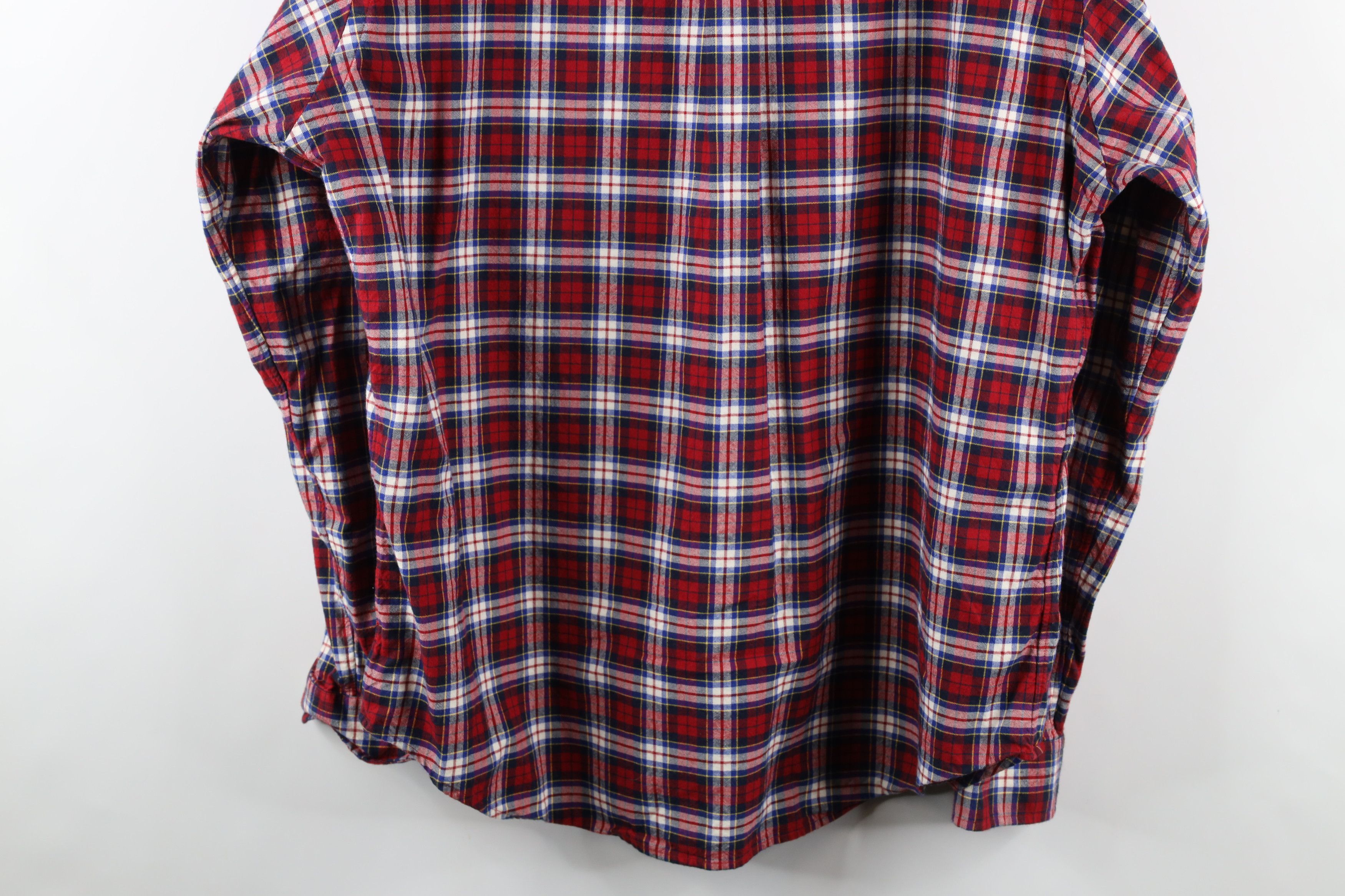 Polo Ralph Lauren Vintage 90s Ralph Lauren Fit Flannel Button Down Shirt Size US XL / EU 56 / 4 - 8 Thumbnail