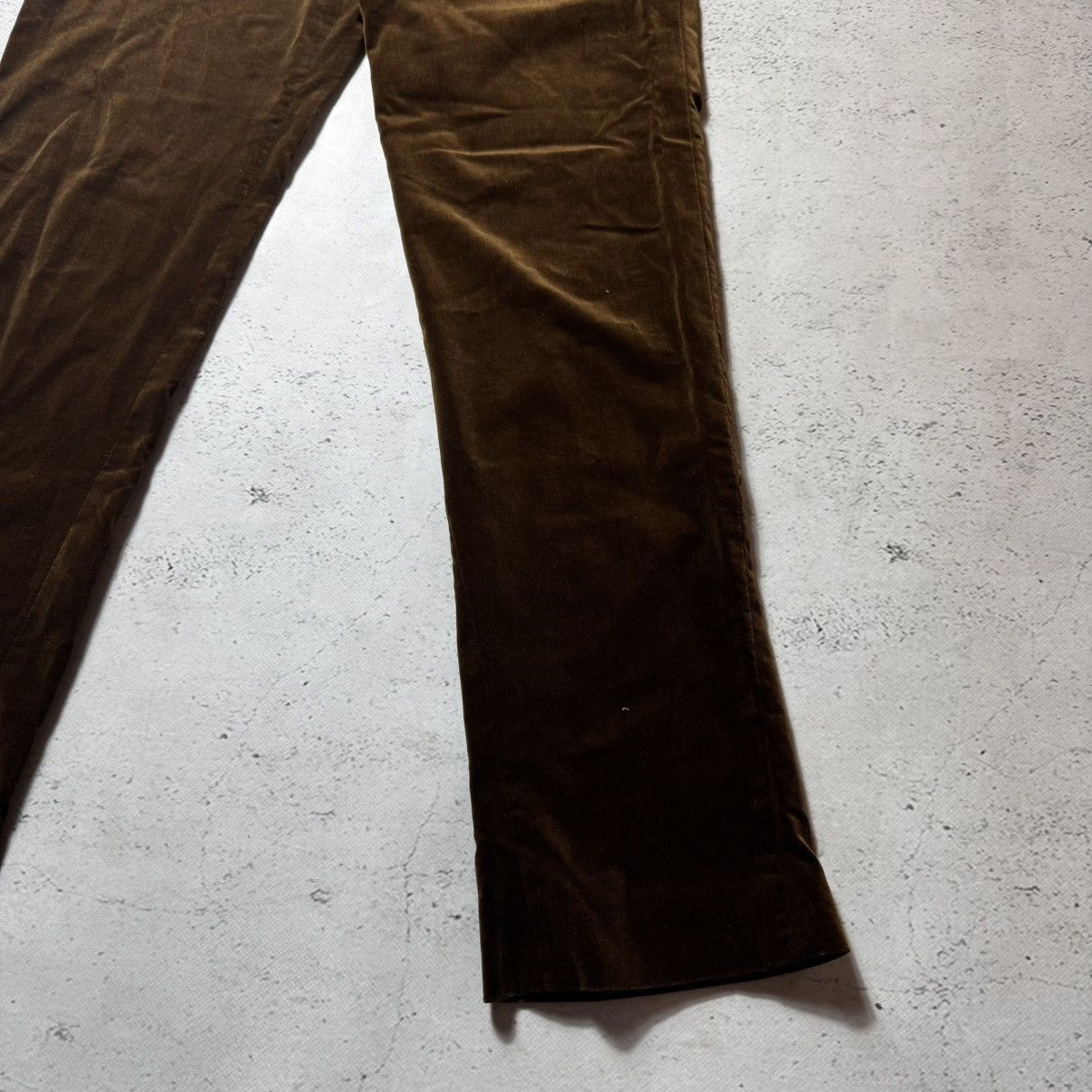Jil Sander × Vintage Vintage velour pants by Jilsander old money very rare Size US 36 / EU 52 - 5 Thumbnail