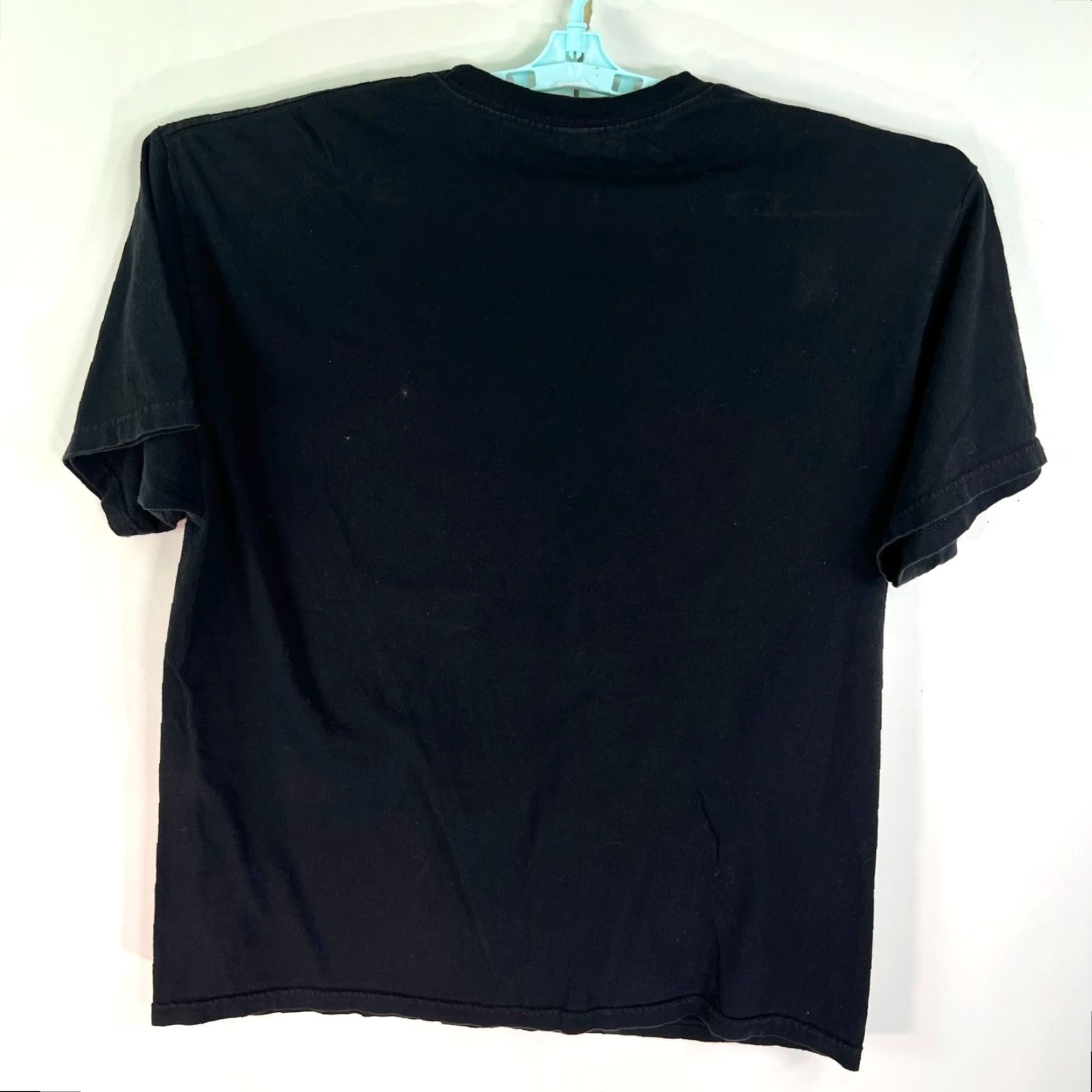 Vintage VINTAGE Hot Leather All Seeing Alternative Shirt XL Black US Seller Men's Short Sleeve Crew Neck Graphic Print 100% Cotton T-Shirt 90s/90s Theme Size US XL / EU 56 / 4 - 5 Thumbnail