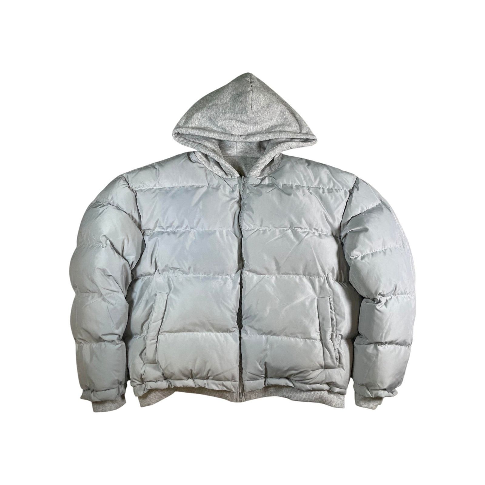 Other GV Reversible Zip Up Grey Puffer Jacket Size US M / EU 48-50 / 2 - 1 Thumbnail