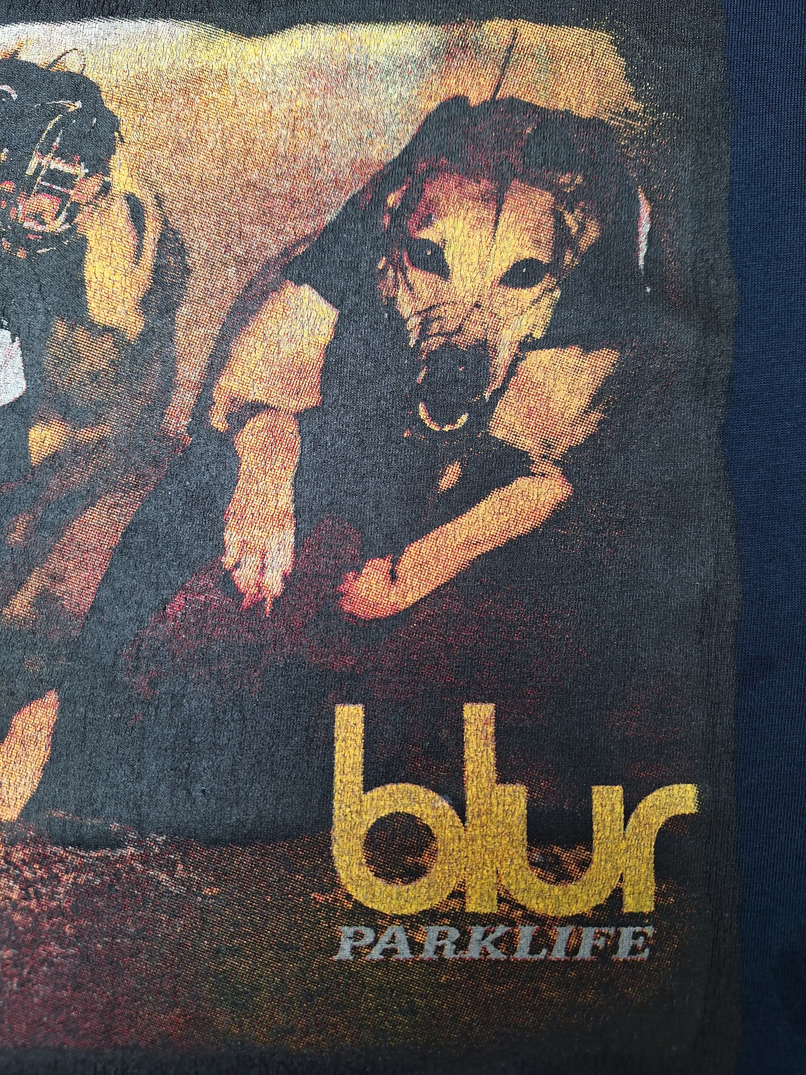 Vintage 🔥RARE🔥 Vintage 90s blur parklife album tee not korn ride Size US L / EU 52-54 / 3 - 6 Thumbnail