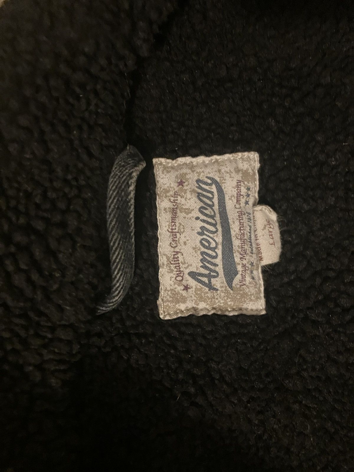 Other Americana Vintage Sherpa Denim Jacket L Size US L / EU 52-54 / 3 - 3 Thumbnail
