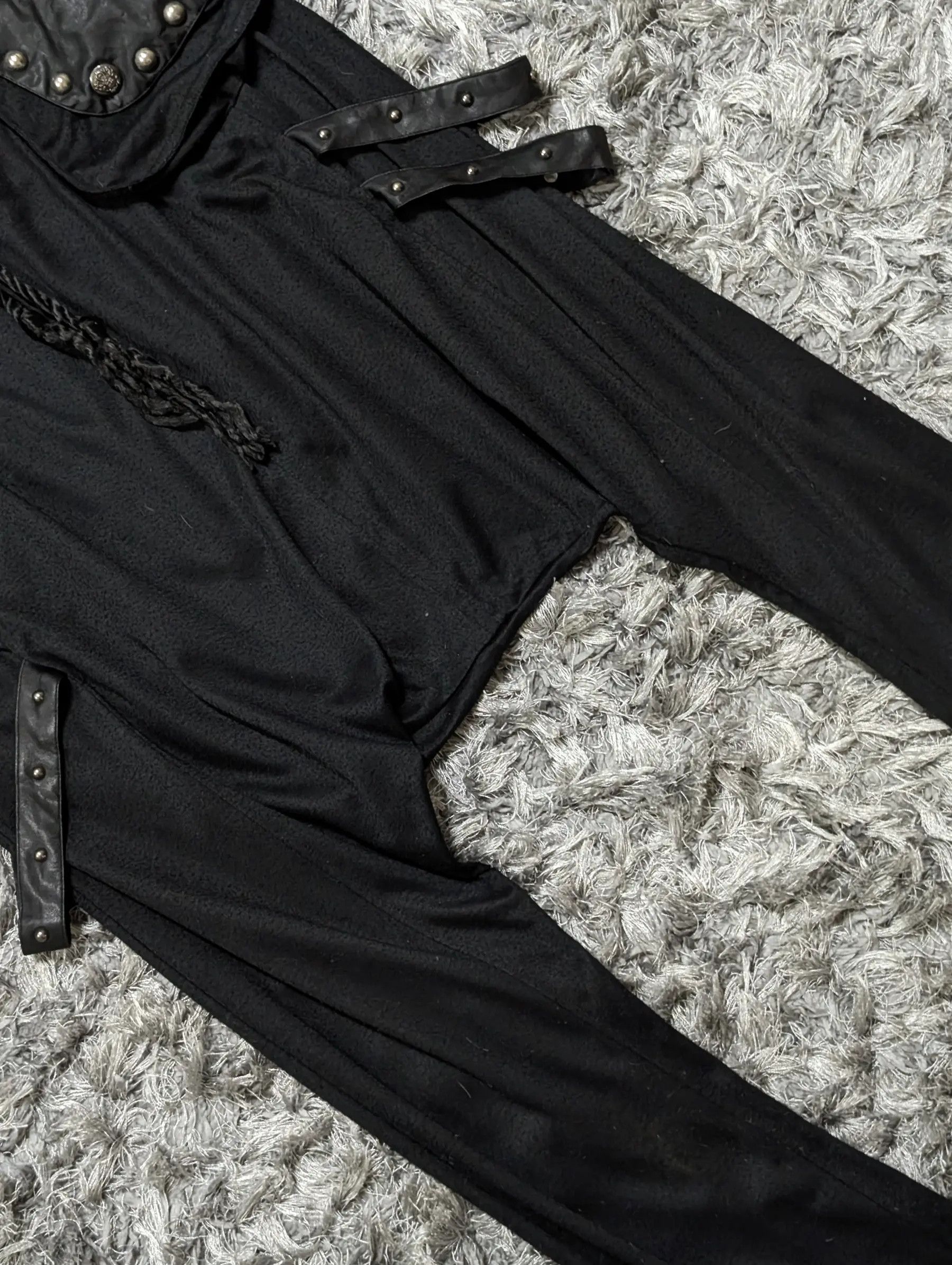 Japanese Brand Sex Pot Revenge Punk Harajuku Drop Crotch Pants Size US 30 / EU 46 - 4 Thumbnail