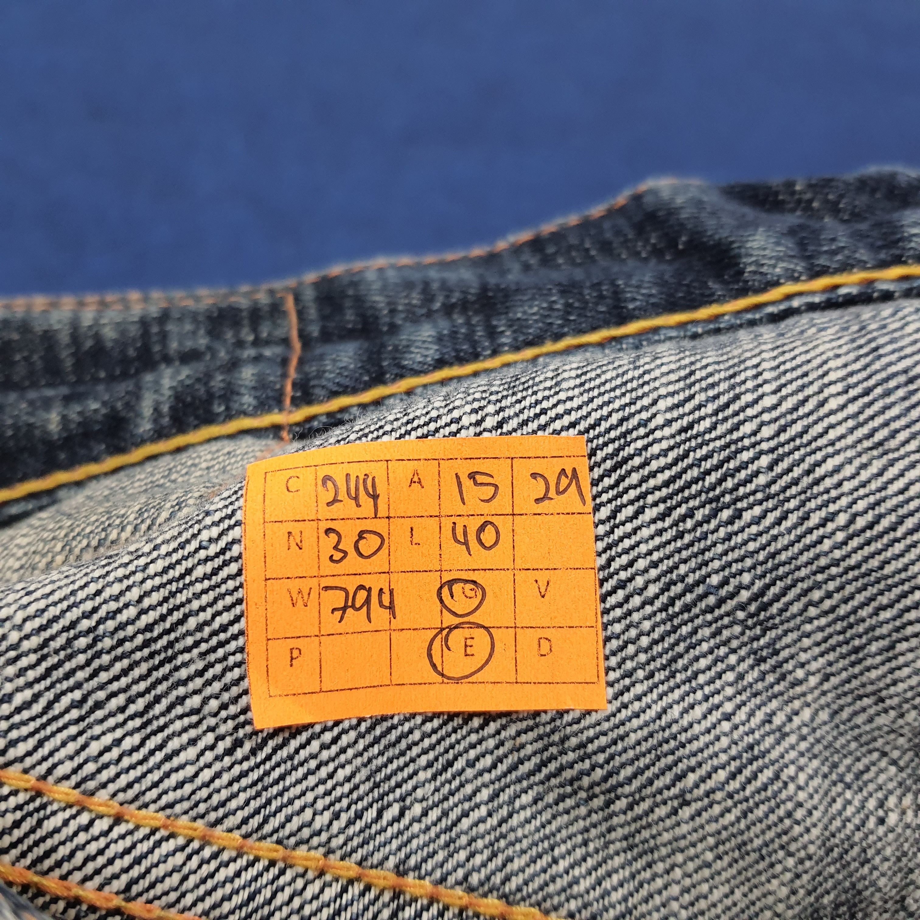 Evisu Vintage Evisu Selvedge Japan Custom Daicock Jeans C244N30 Size US 30 / EU 46 - 9 Thumbnail