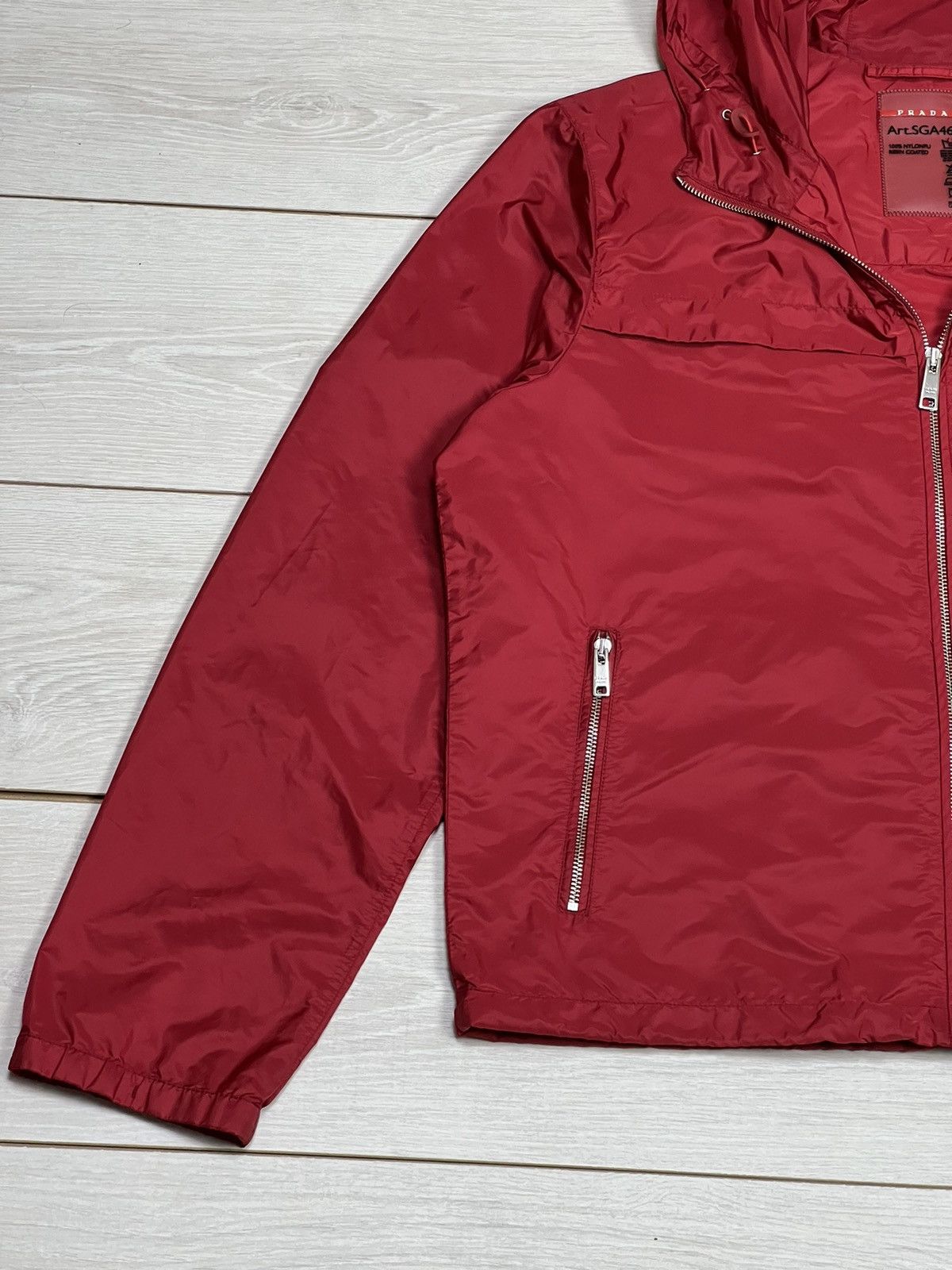 Prada Prada SGA 466 Windbreaker Jacket Size US L / EU 52-54 / 3 - 6 Thumbnail